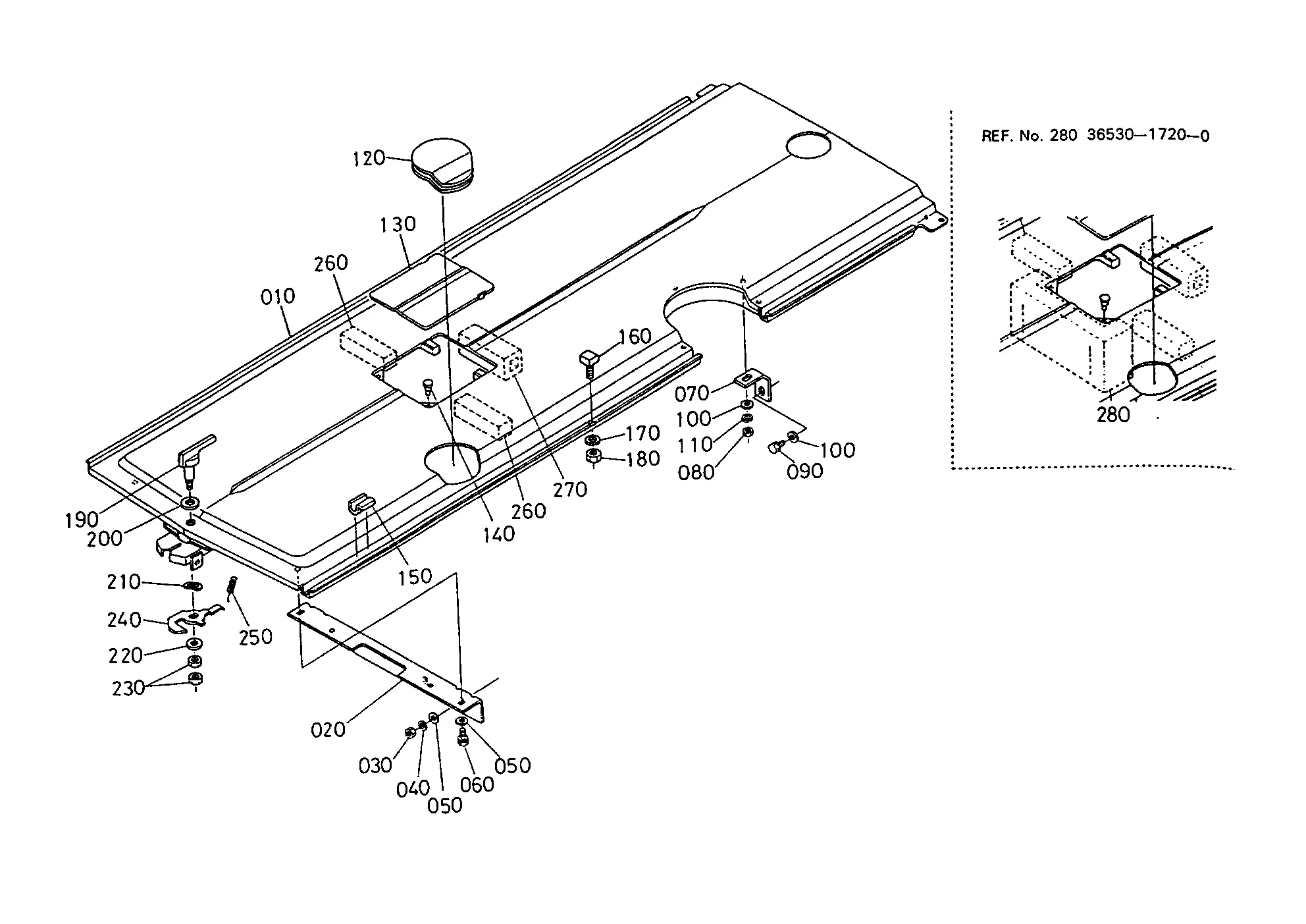 Kubota M7950 (2wd / Rops) Parts Diagrams
