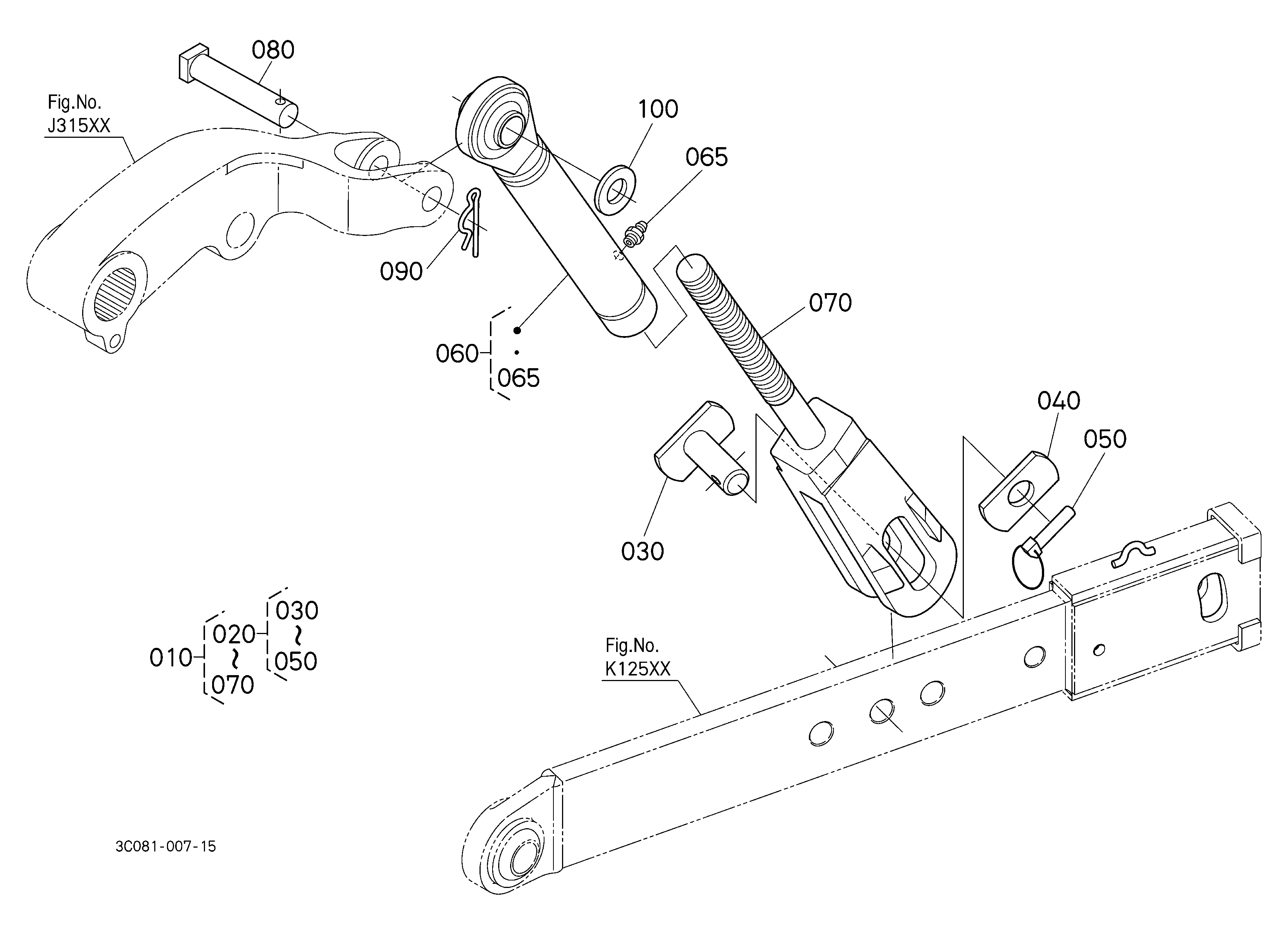 Kubota M9540HD (Hydraulic Shuttle, 4wd / Rops) Parts Diagrams