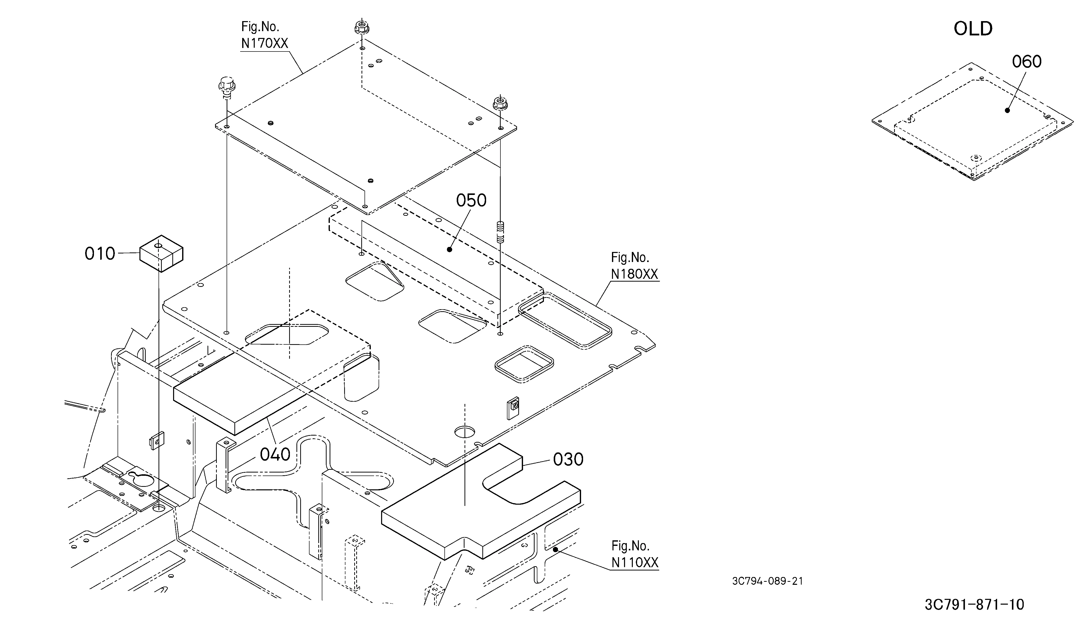 Kubota M9540HDC (Hydraulic Shuttle, 4wd / Cabin) Parts Diagrams