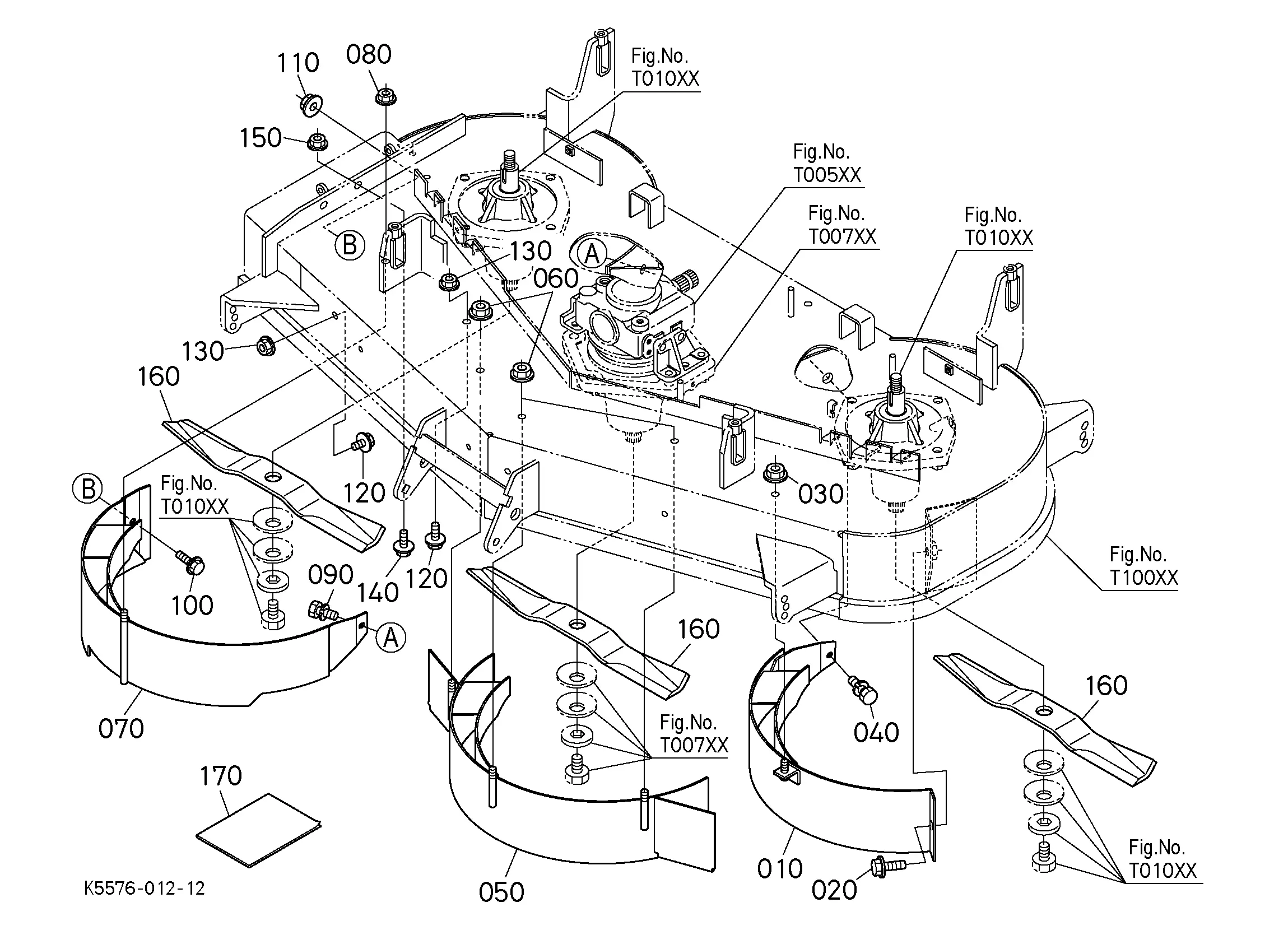 Kubota RCK48P-222Z(ZG222A) (REPL 45