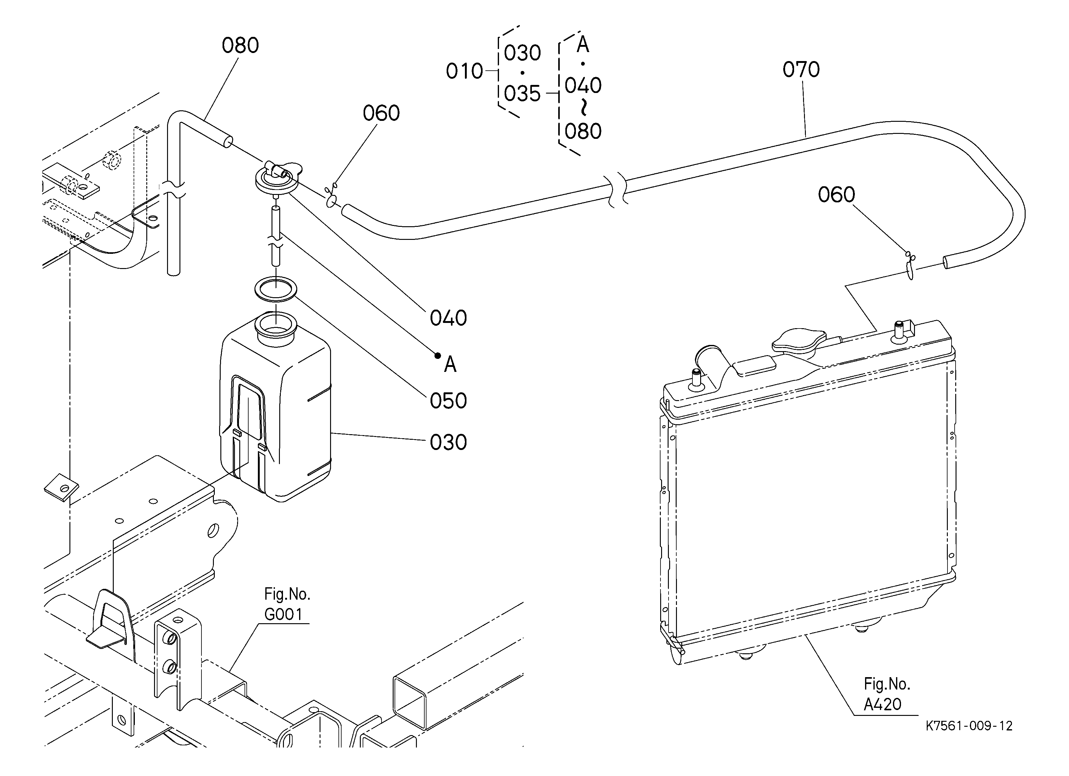 Kubota RTV900G6 (General Purpose model 2006 - early 2009) Parts