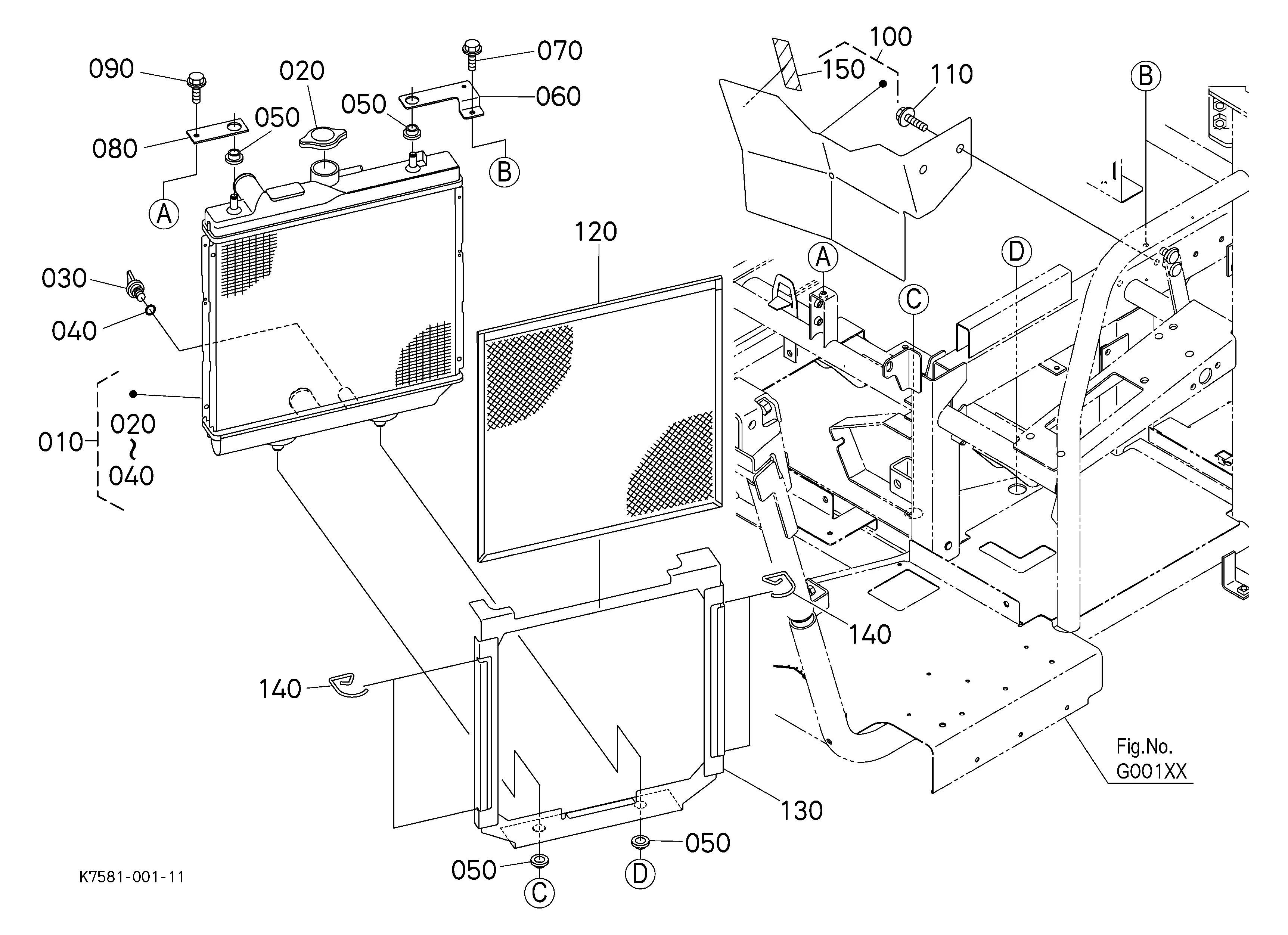 Kubota RTV900XTW ACCESSORY Parts Diagrams