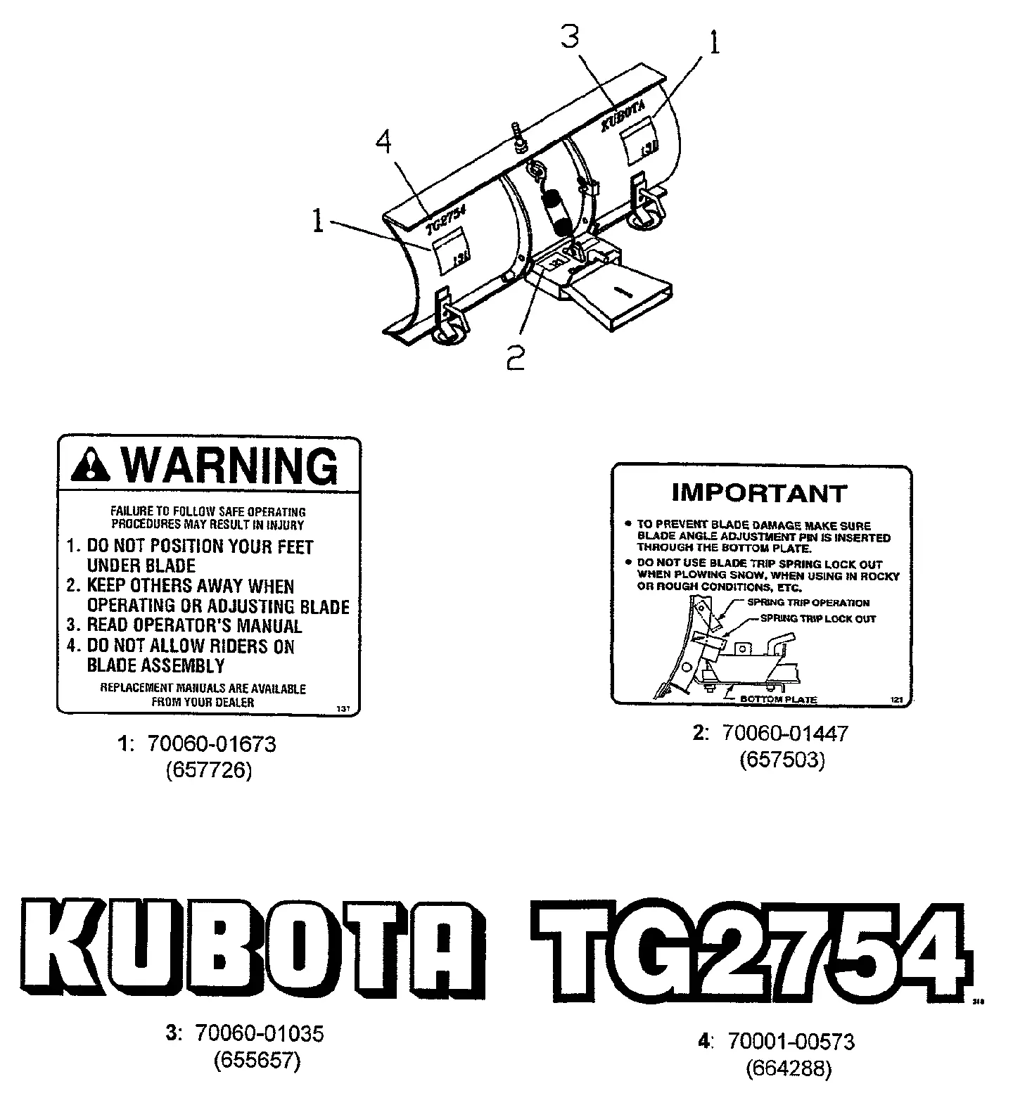 Kubota TG2754 (54