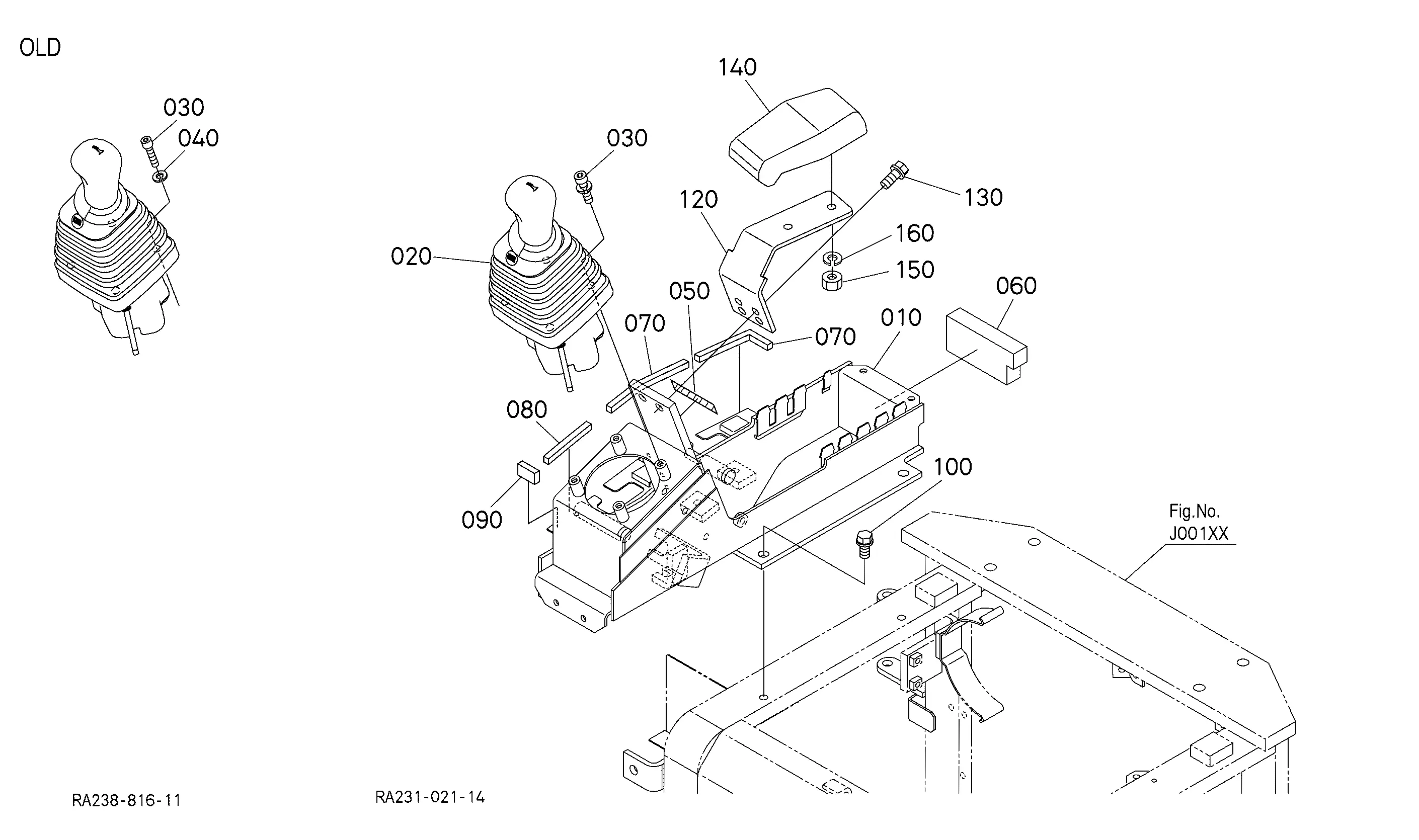 Kubota U17 Parts Diagrams