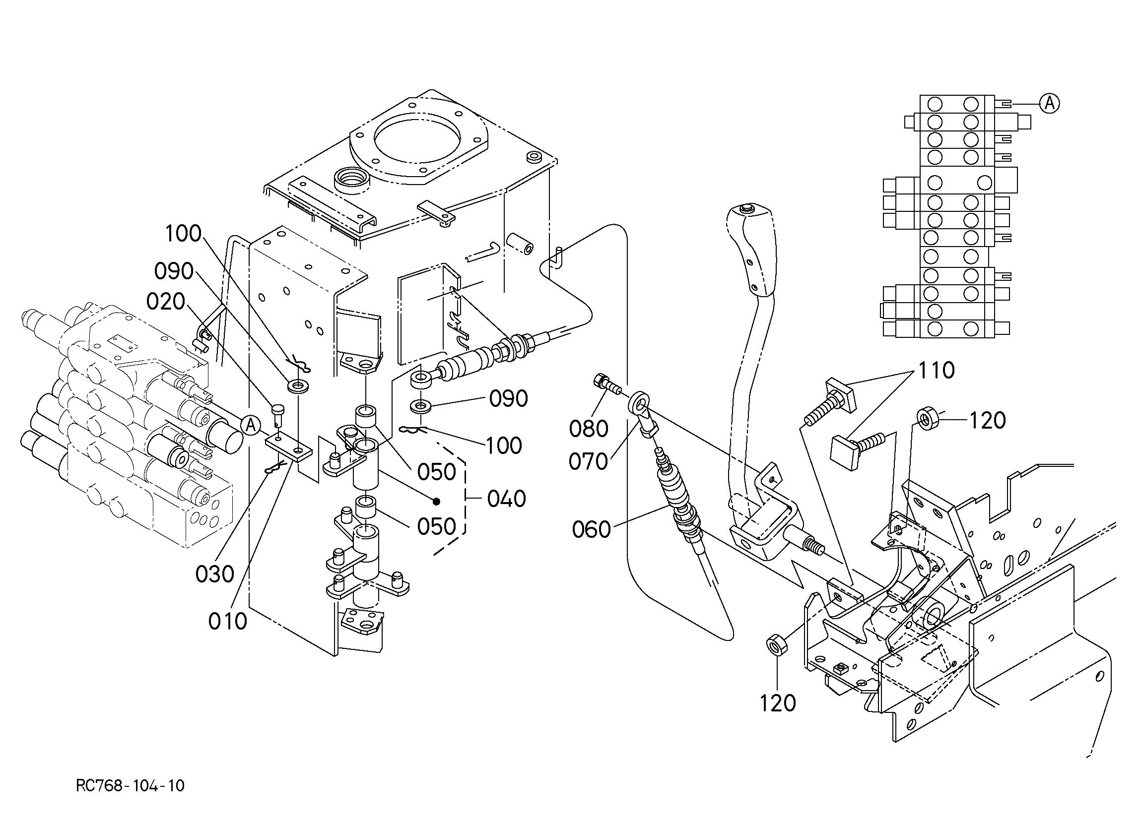 Kubota U35-S2 (SN:40000- / Super Series / Tier 3) Parts Diagrams