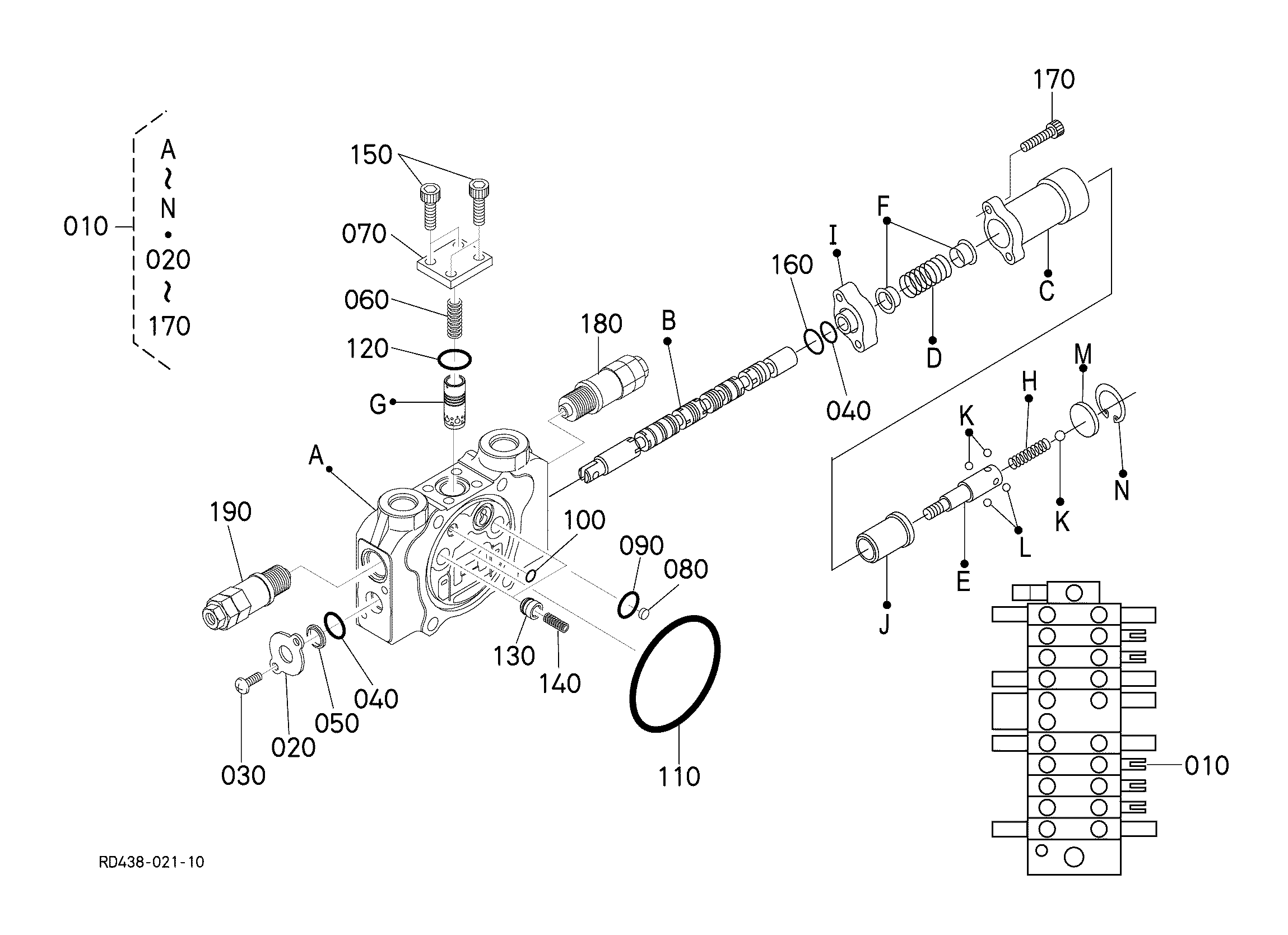 DIK45ページ Woods MD184 Single Spindle (6/96) Parts Diagrams