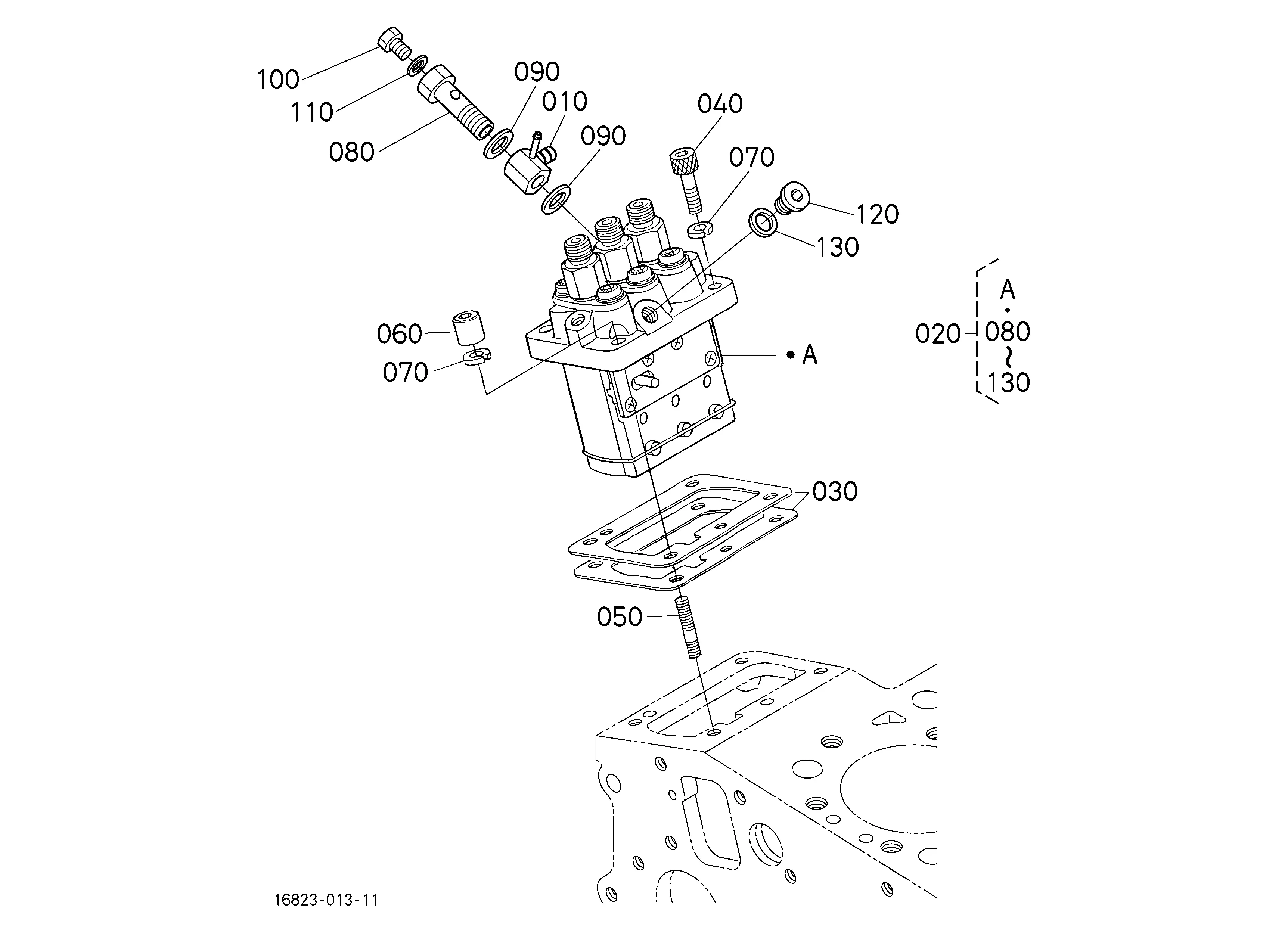 Kubota ZD18F (With rops) Parts Diagrams