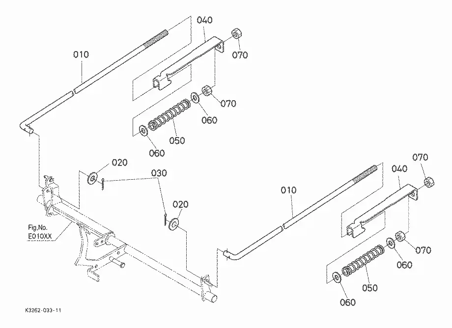 Kubota ZD221 (N / A) Parts Diagrams
