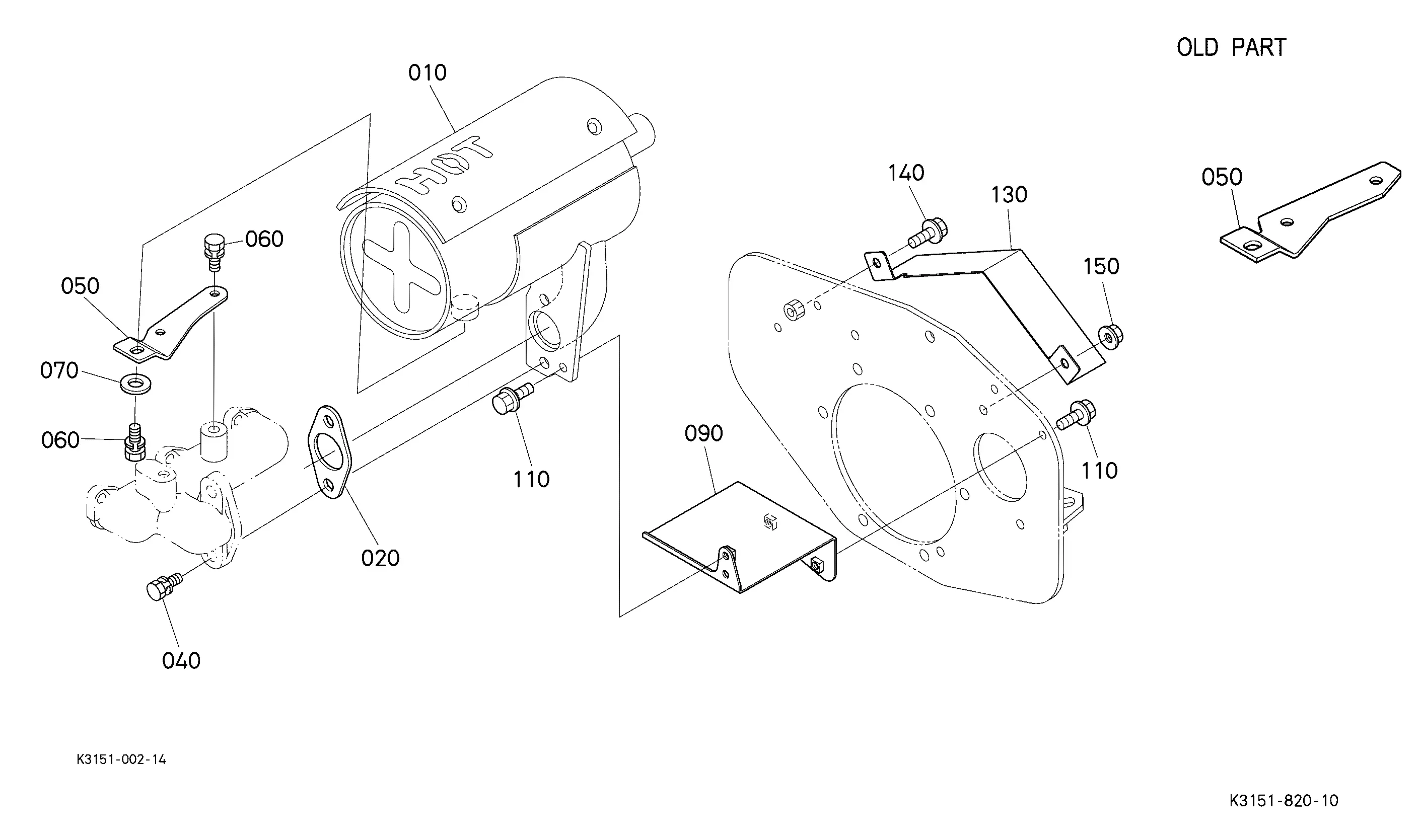 Kubota ZD25F (N/A) Parts Diagrams