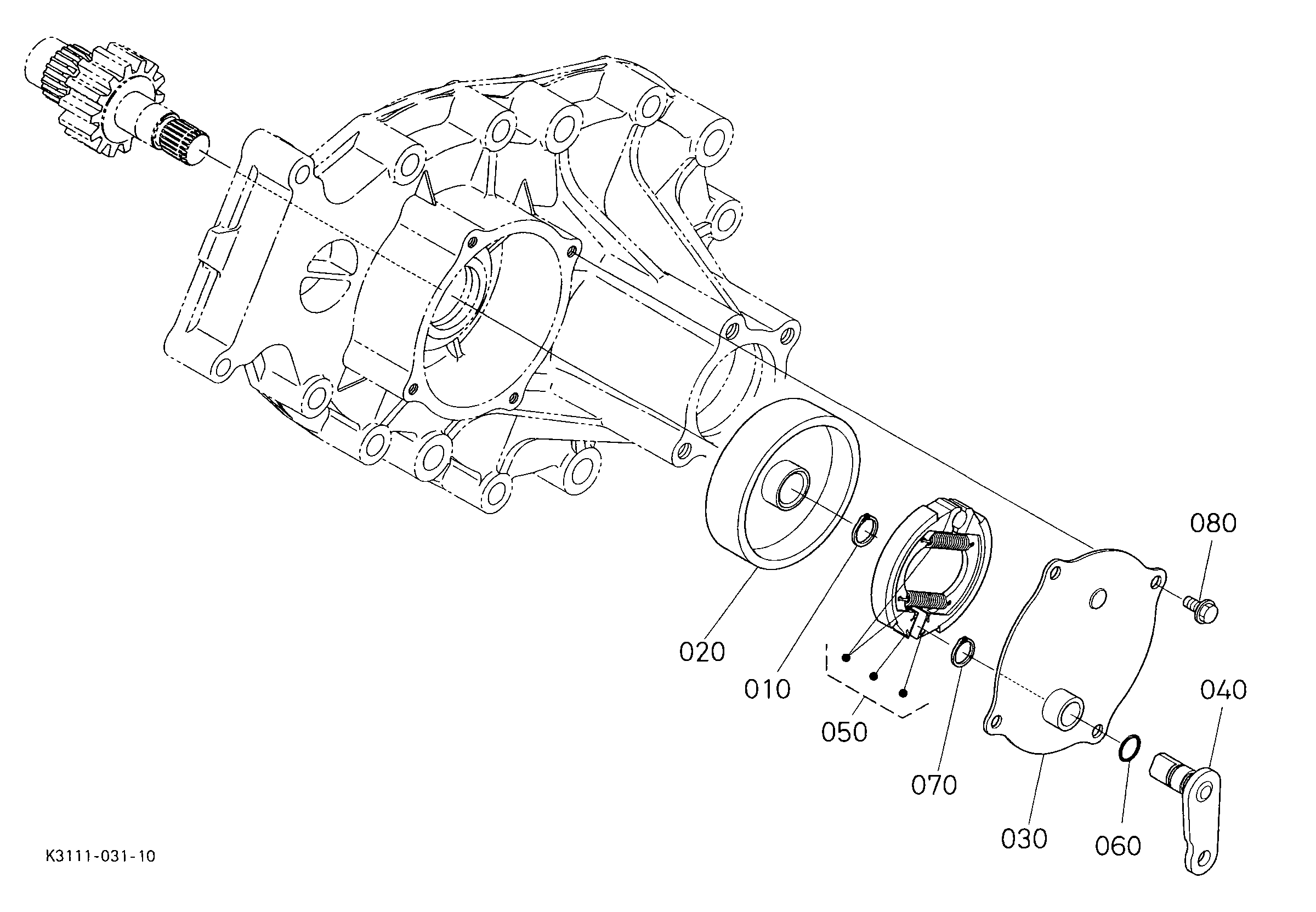 Kubota ZD25F (N/A) Parts Diagrams