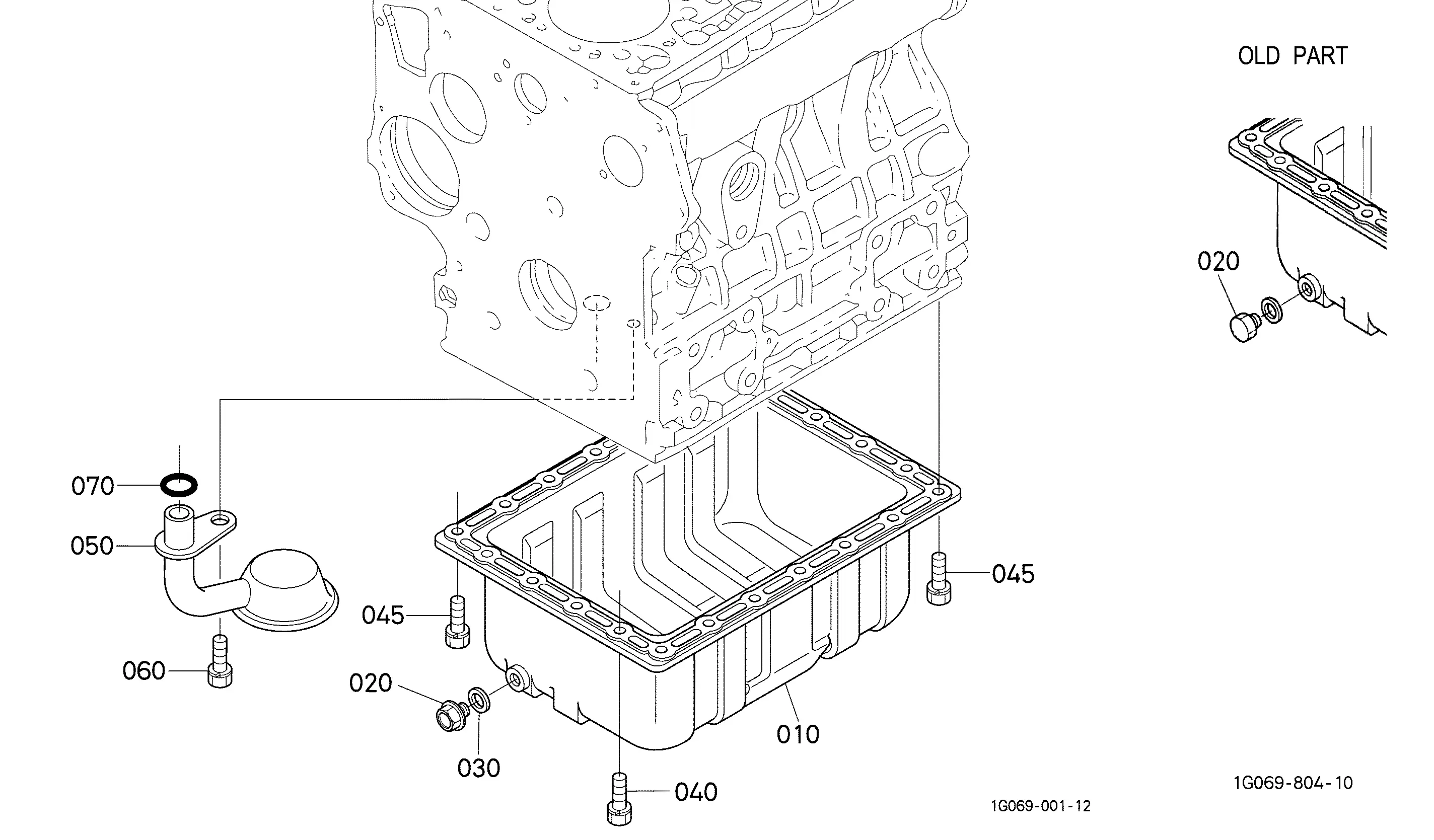 Kubota ZD28 (Without rops) Parts Diagrams
