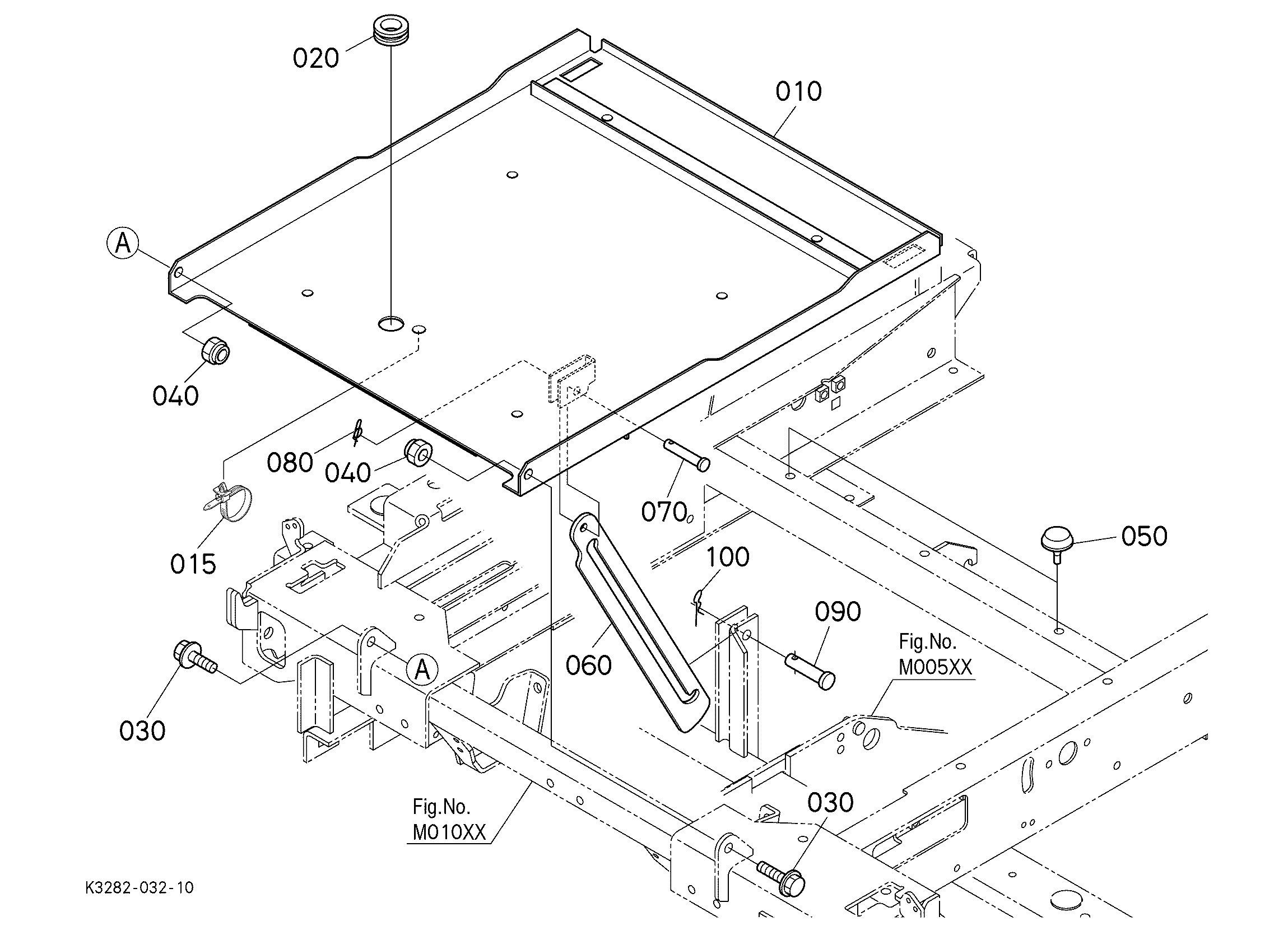 亀図 Kubota ZD323 (N/A) Parts Diagrams