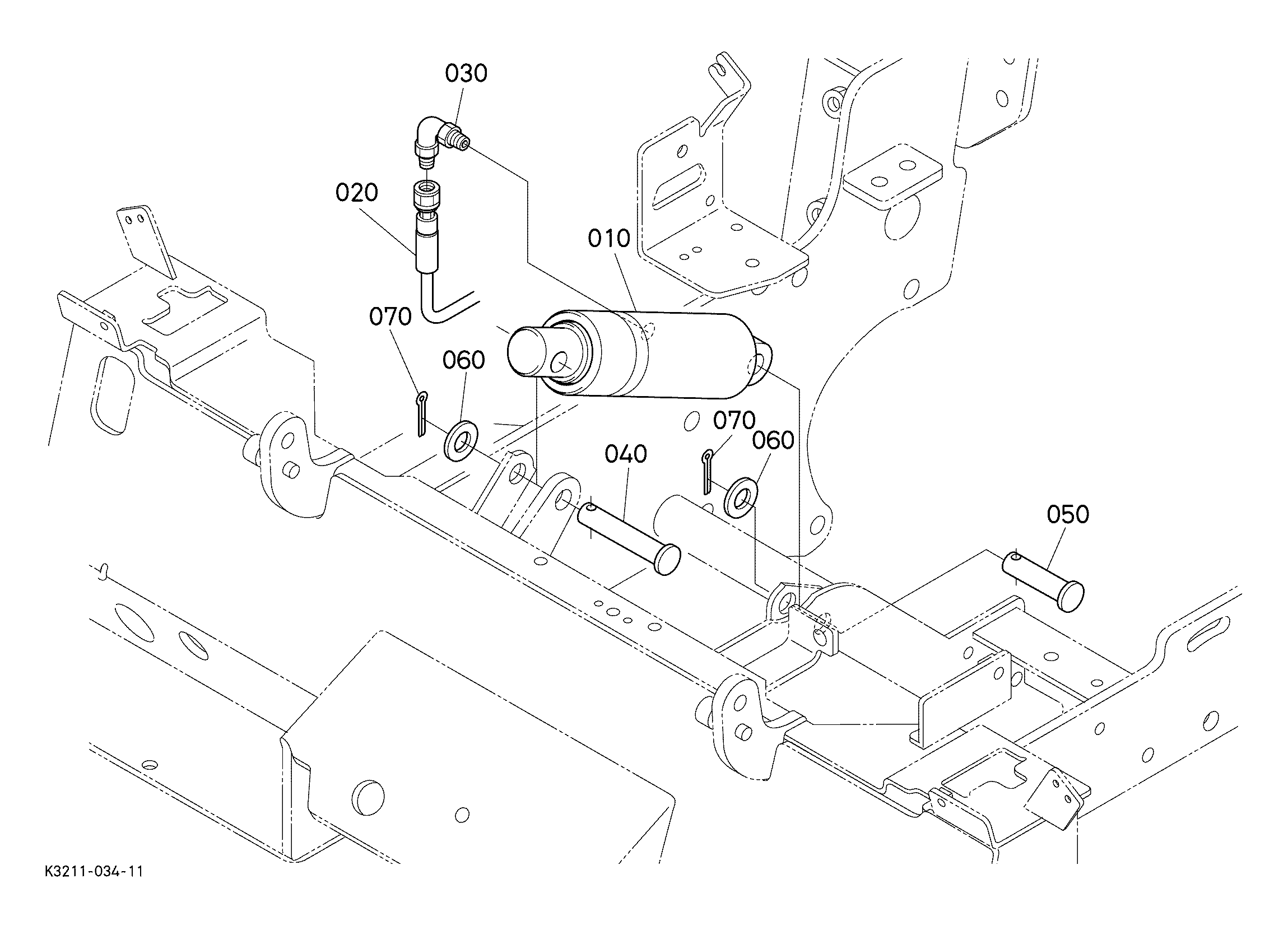 Kubota ZG23 (N/A) Parts Diagrams