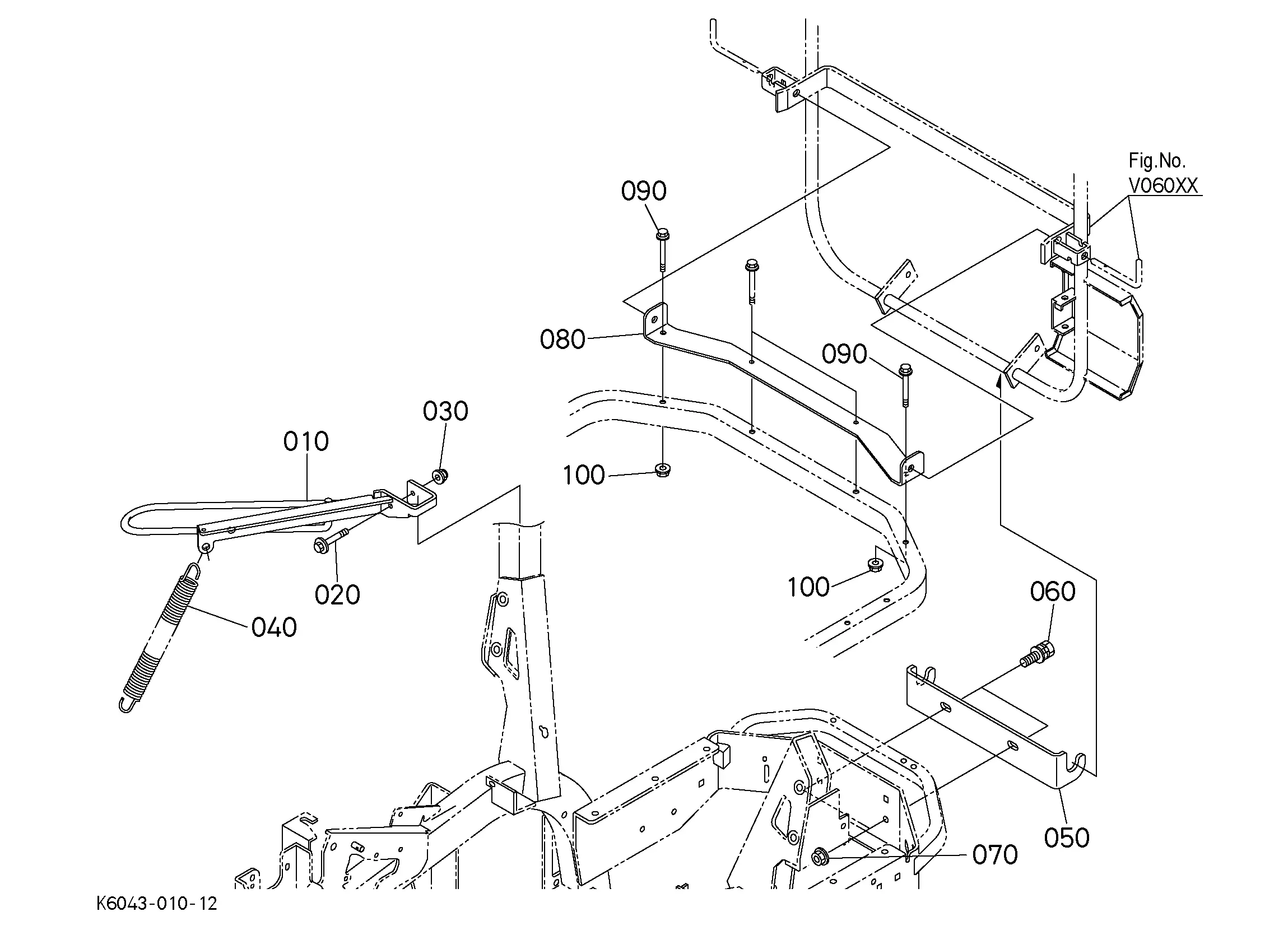 Kubota GCK48-700Z (GRASS CATCHER FOR 48