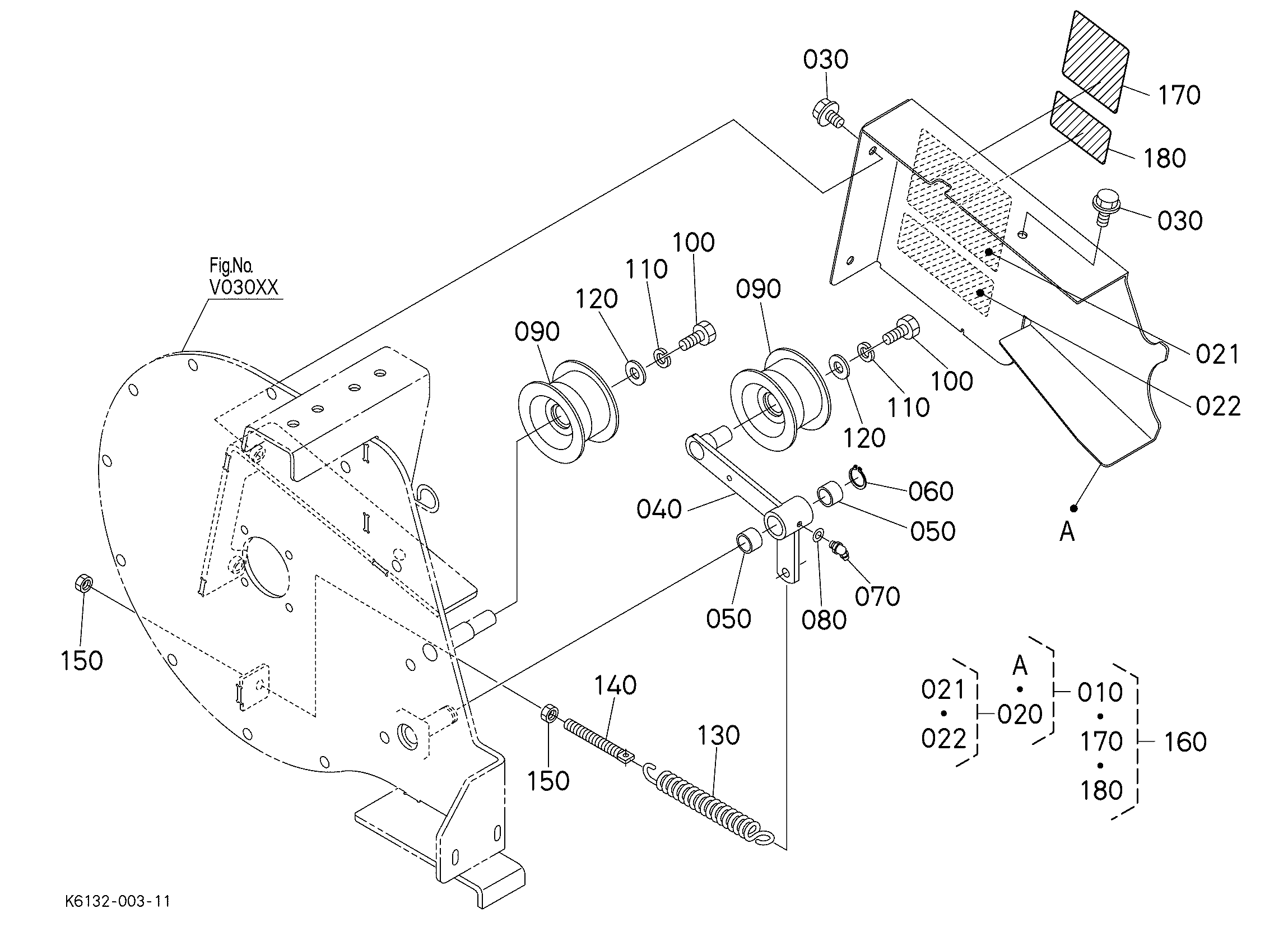 Kubota GCK72-F39 (GRASS CATCHER) Parts Diagrams