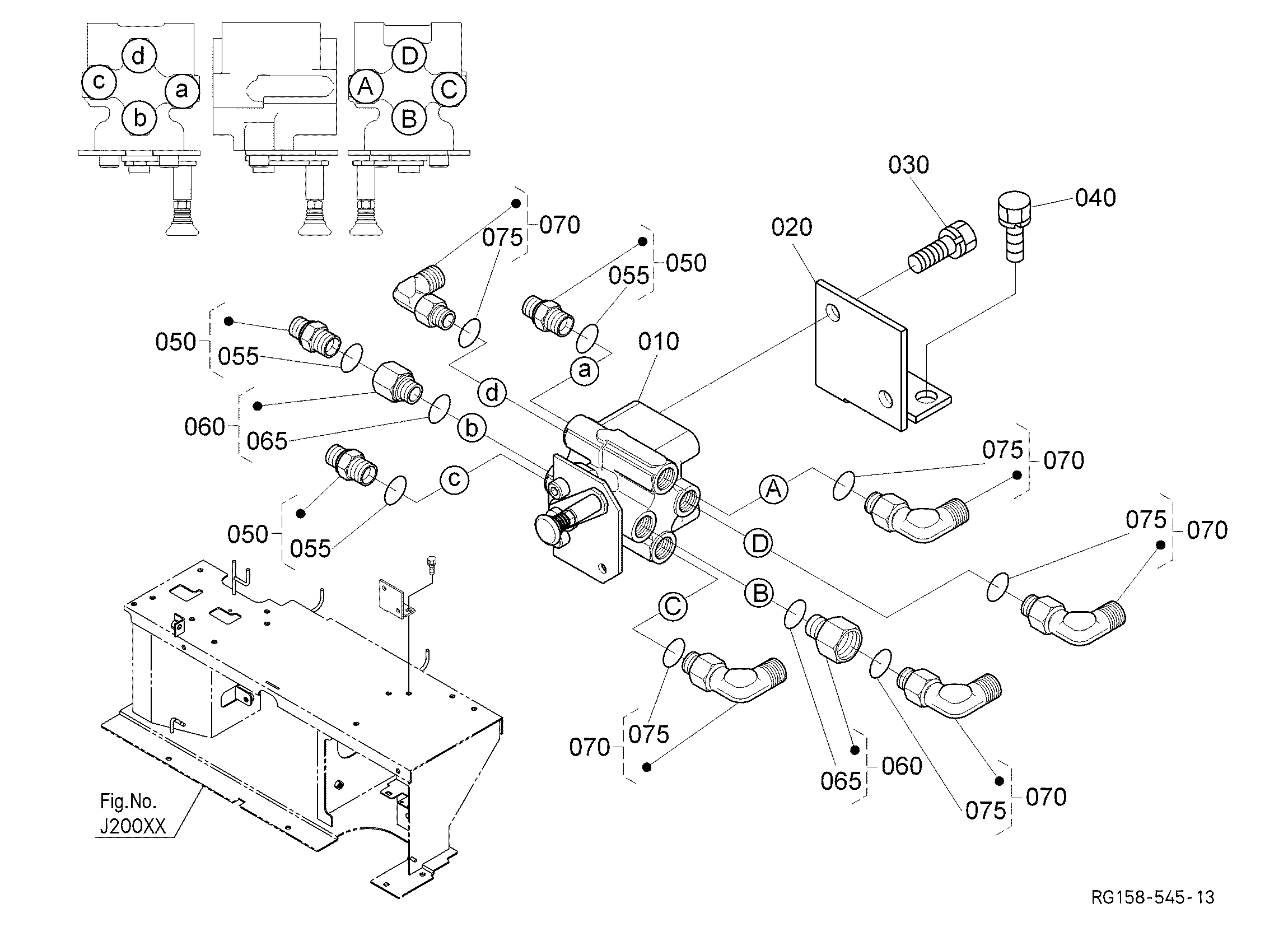 Kubota KX018-4 Parts Diagrams
