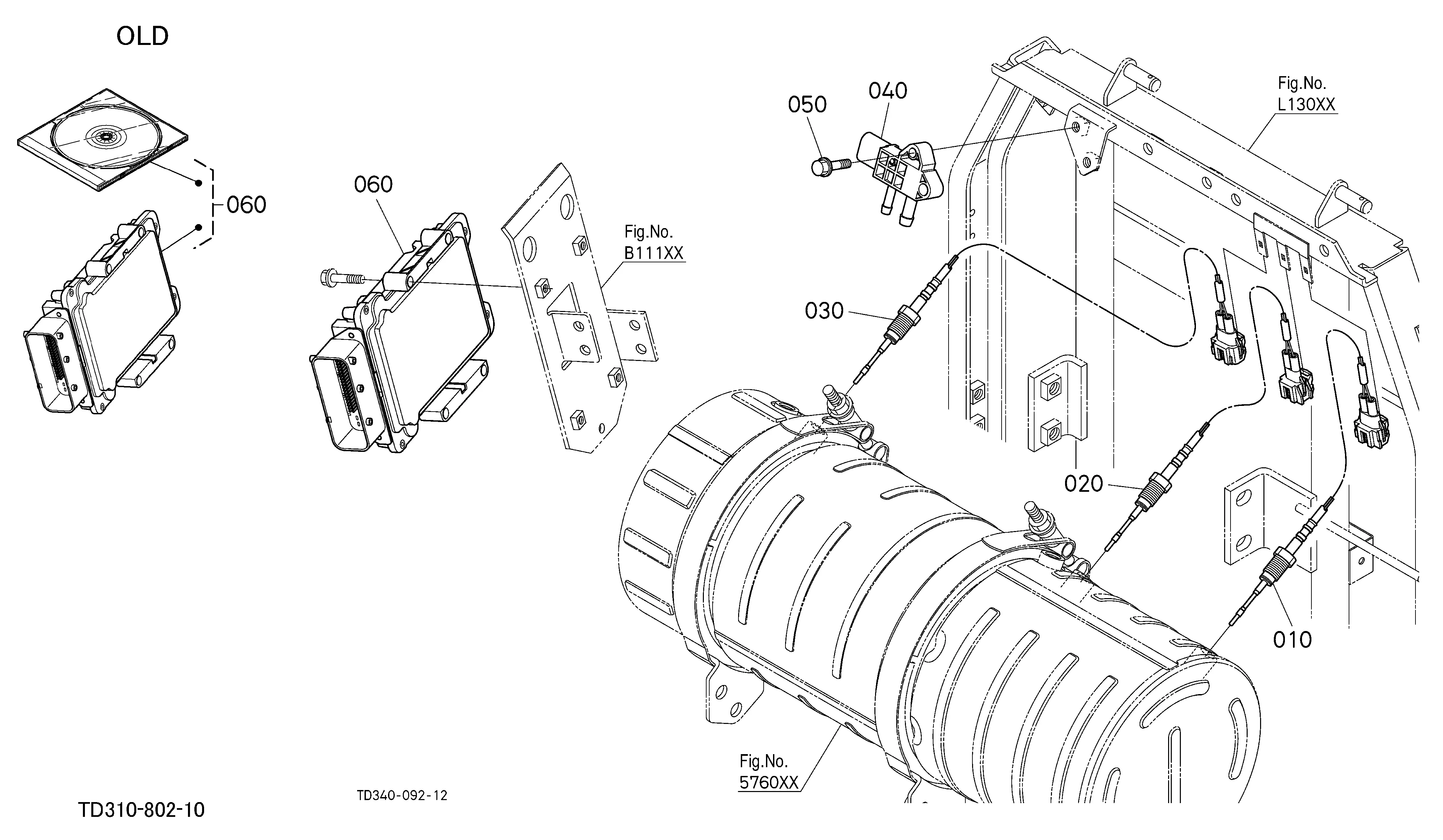 COCOCO確認ページ Kubota L5060GST (Glide Shift Transmission /Rops) Parts Diagrams
