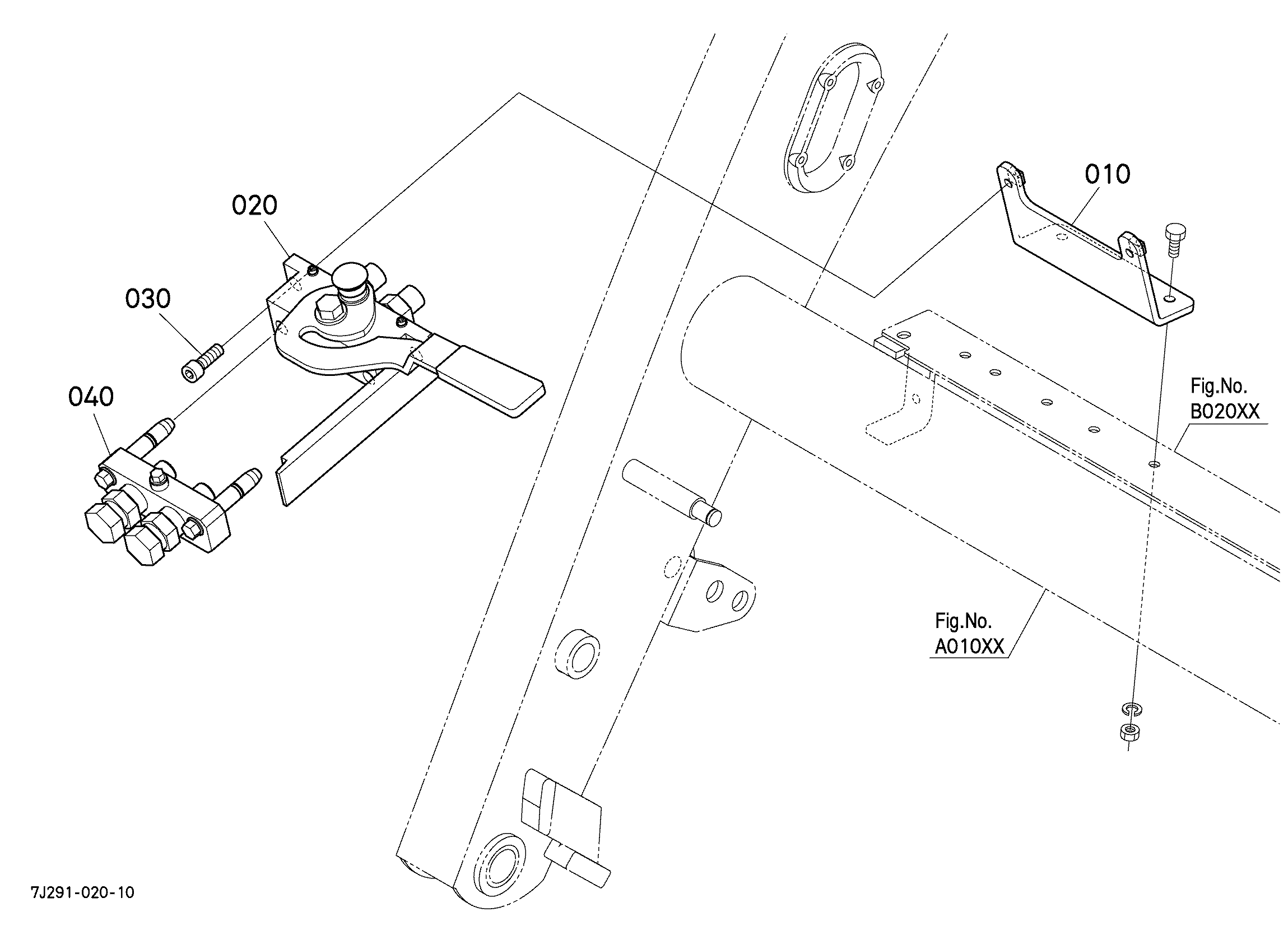 Kubota LA1055 Parts Diagrams