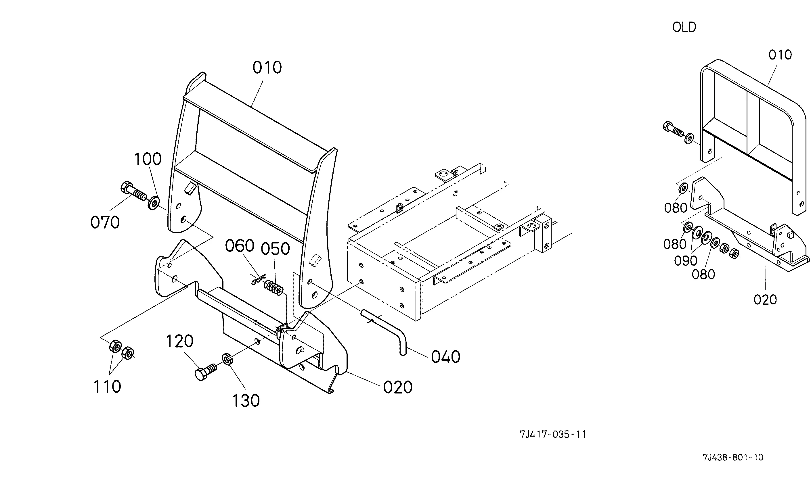 Kubota LA1353SA (FRONT LOADER) Parts Diagrams
