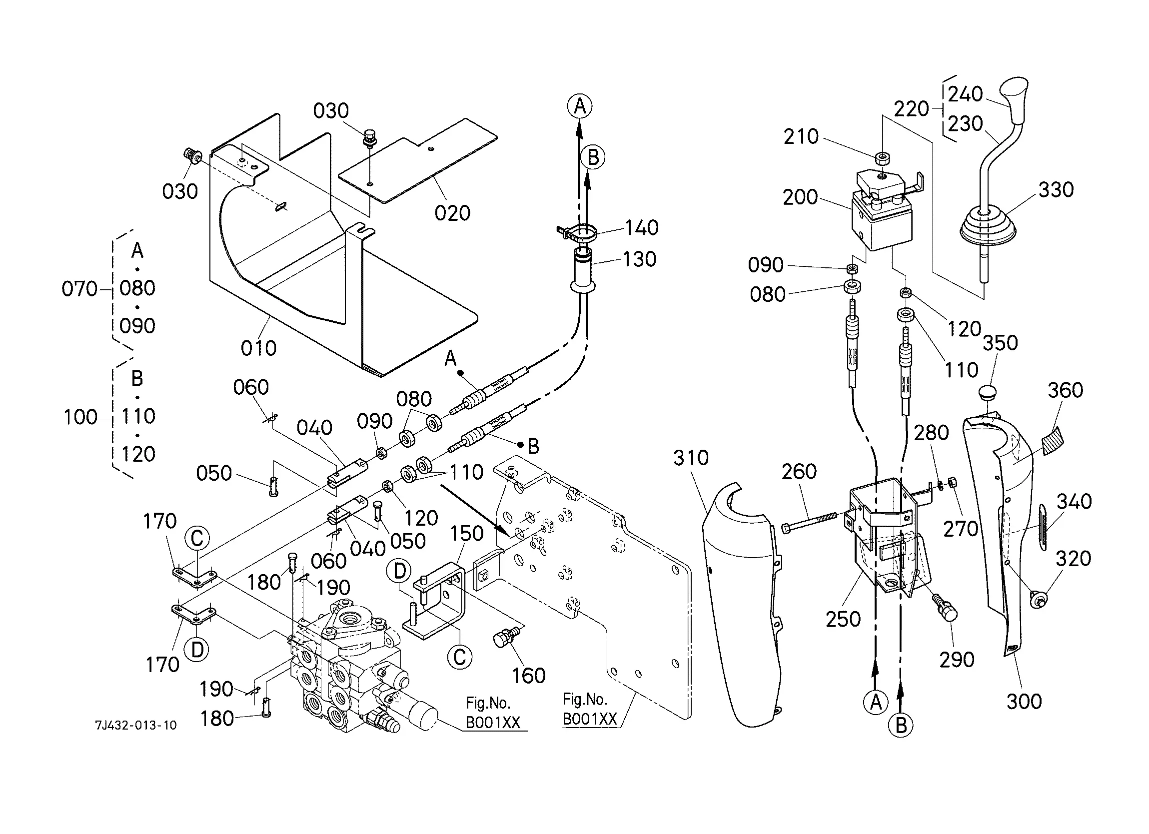 Kubota LA1954E (FRONT LOADER) Parts Diagrams
