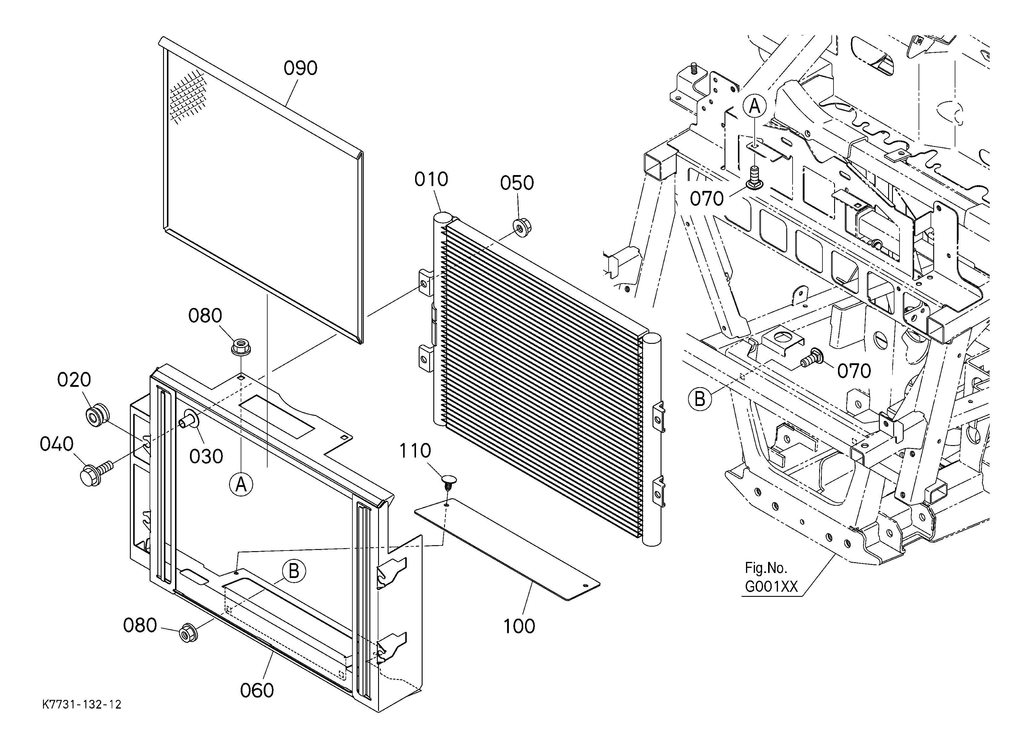 Kubota RTV-X1100CW (UV WORKSITE W/CAB) Parts Diagrams