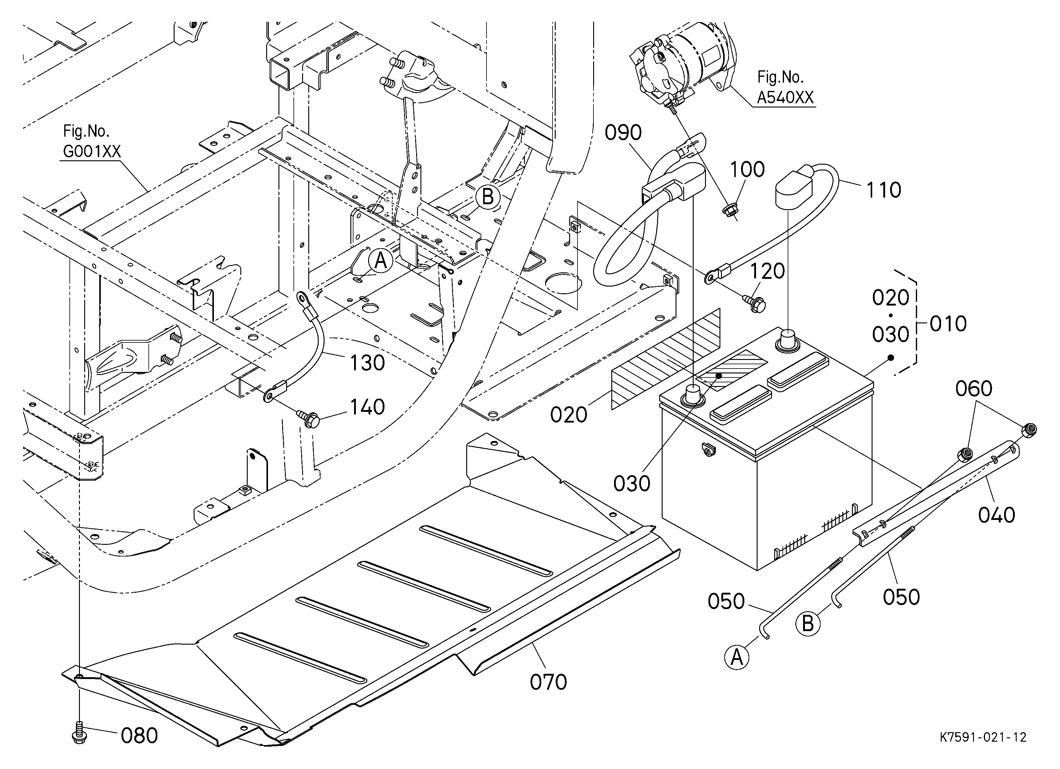 Kubota RTV-X900R (UV CAMO) Parts Diagrams
