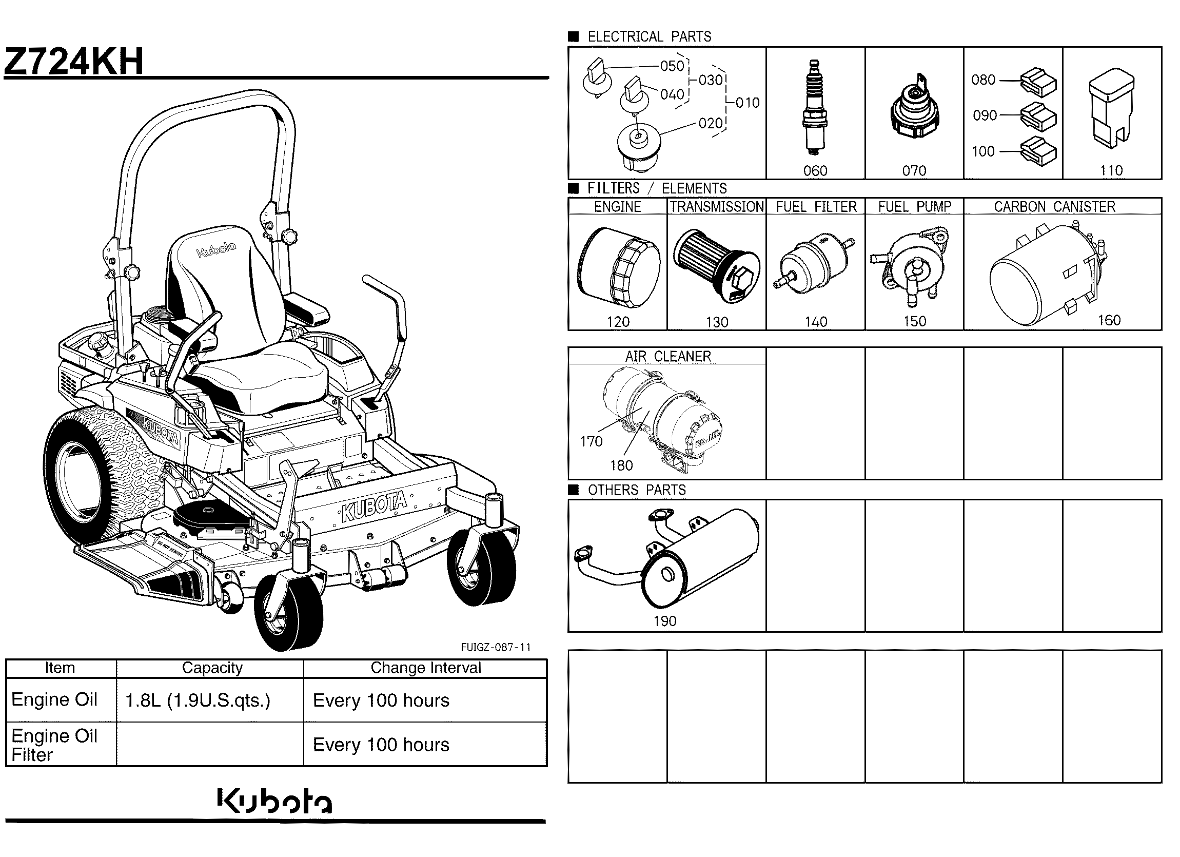 たまページ カワサキパーツ/ウエア＆グッズオンラインショップパーツ選択
