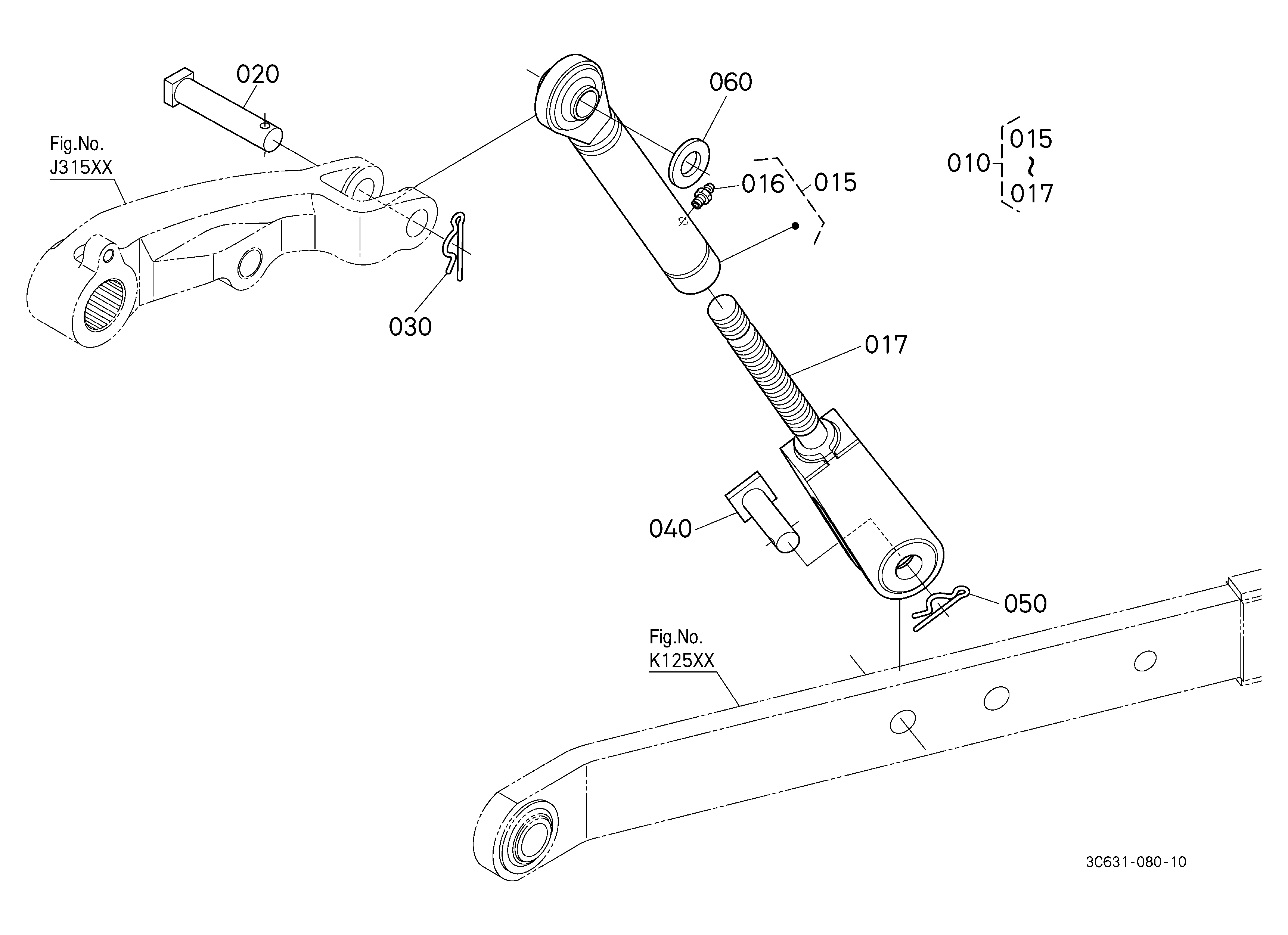 Kubota M7060HD Parts Diagrams