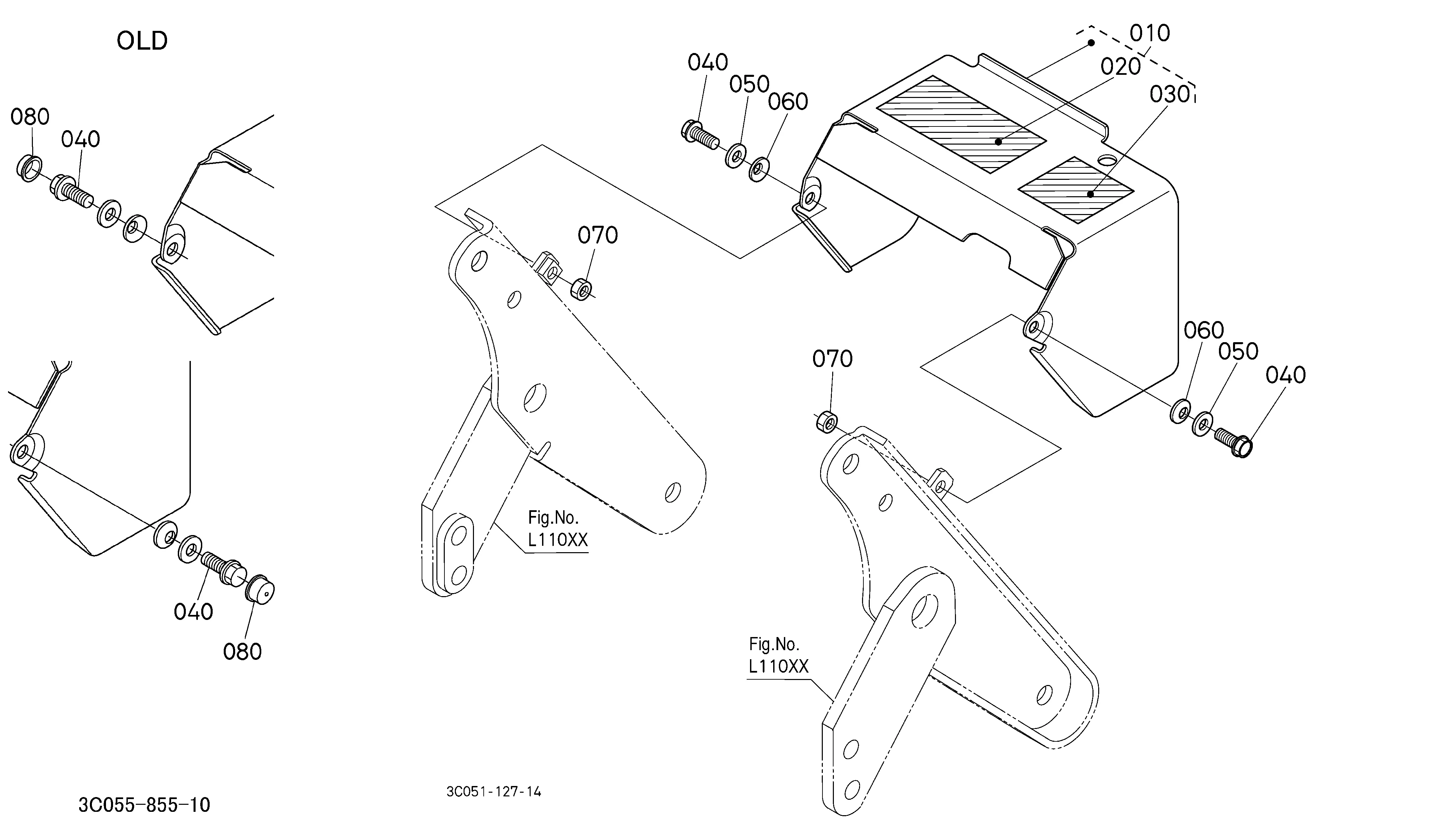 Kubota M7060HDC Parts Diagrams