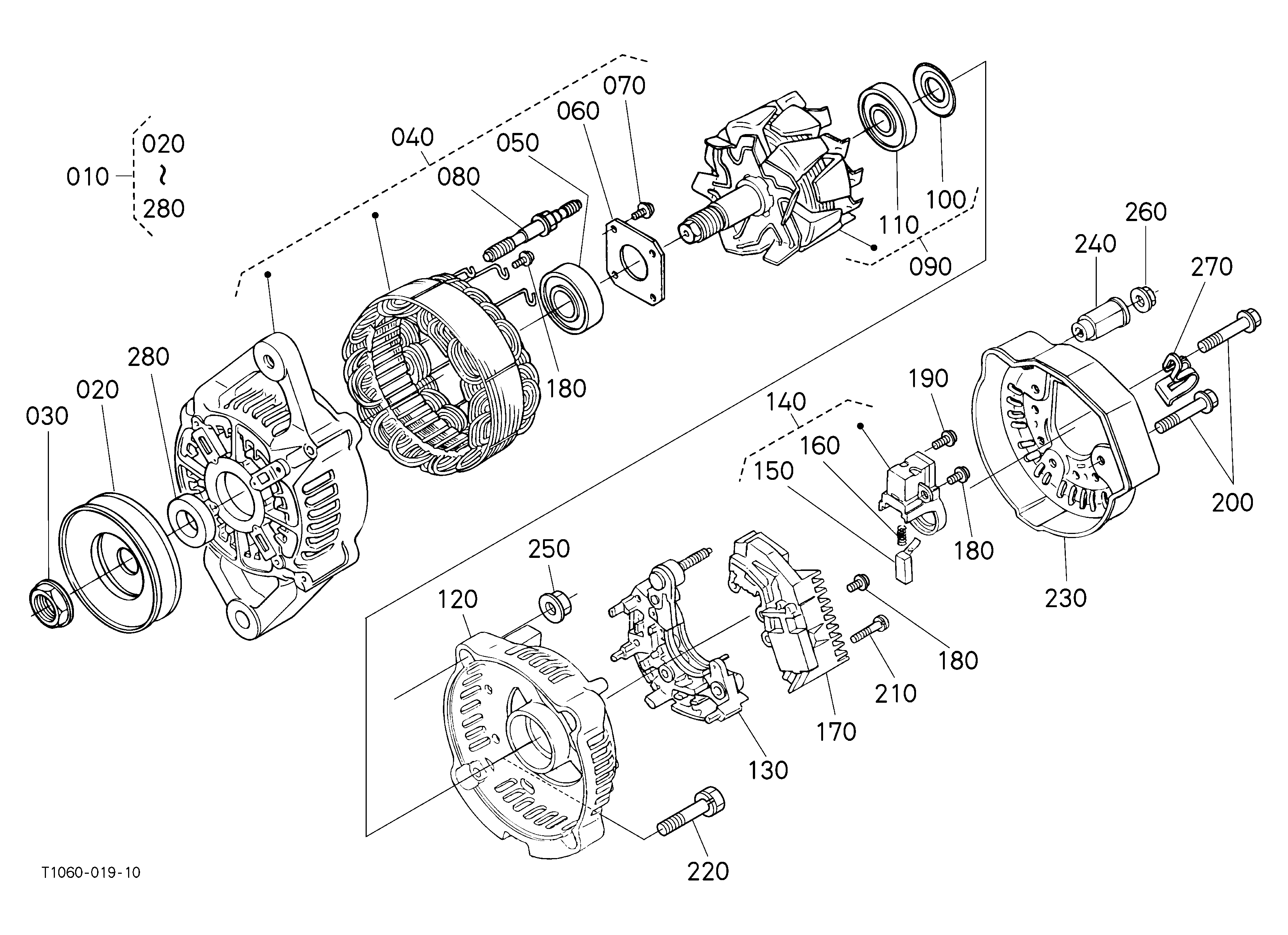【takeページ】 Kubota L4701HST (4WD INTERIM TIER 4 TRA/HST W/FLD ROP) Parts