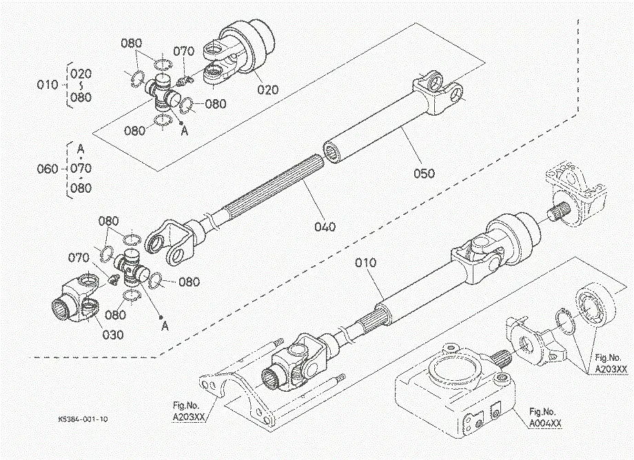 Kubota RCK54D-26BX Parts Diagrams