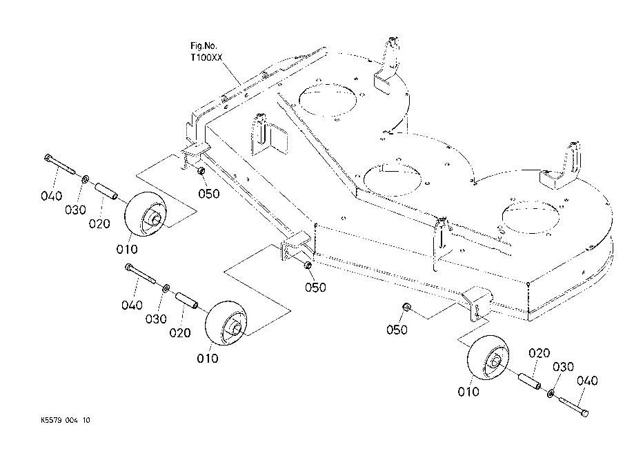 ととこページ Kubota RCK54P-127Z(Z125EBR / Z125SKH) Parts Diagrams