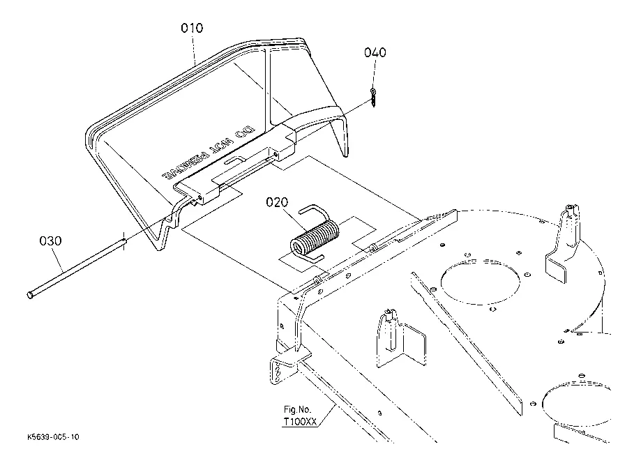 Kubota RCK54P-127Z(Z125EBR / Z125SKH) Parts Diagrams