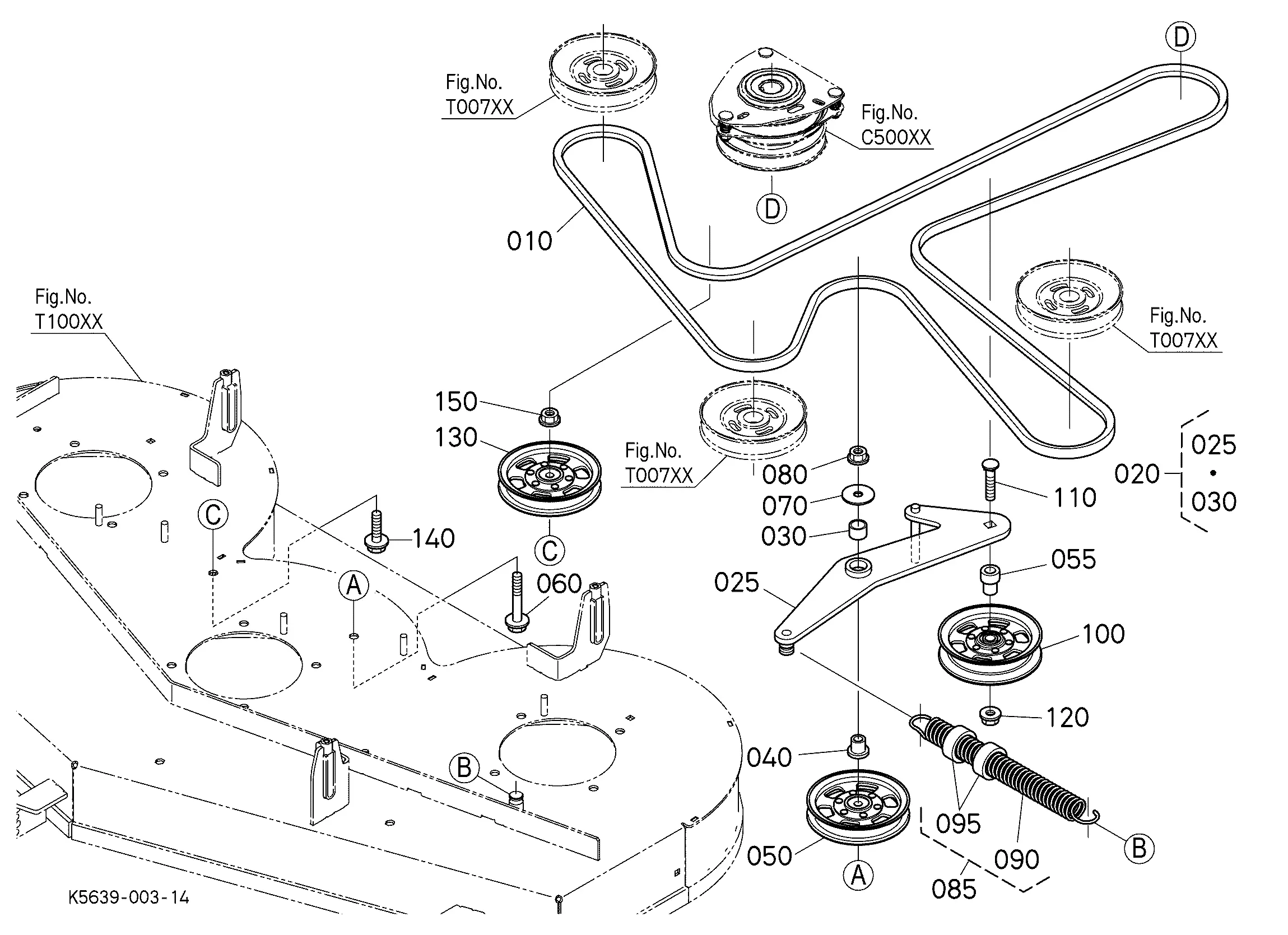 Kubota RCK54P-127ZA(Z251) Parts Diagrams