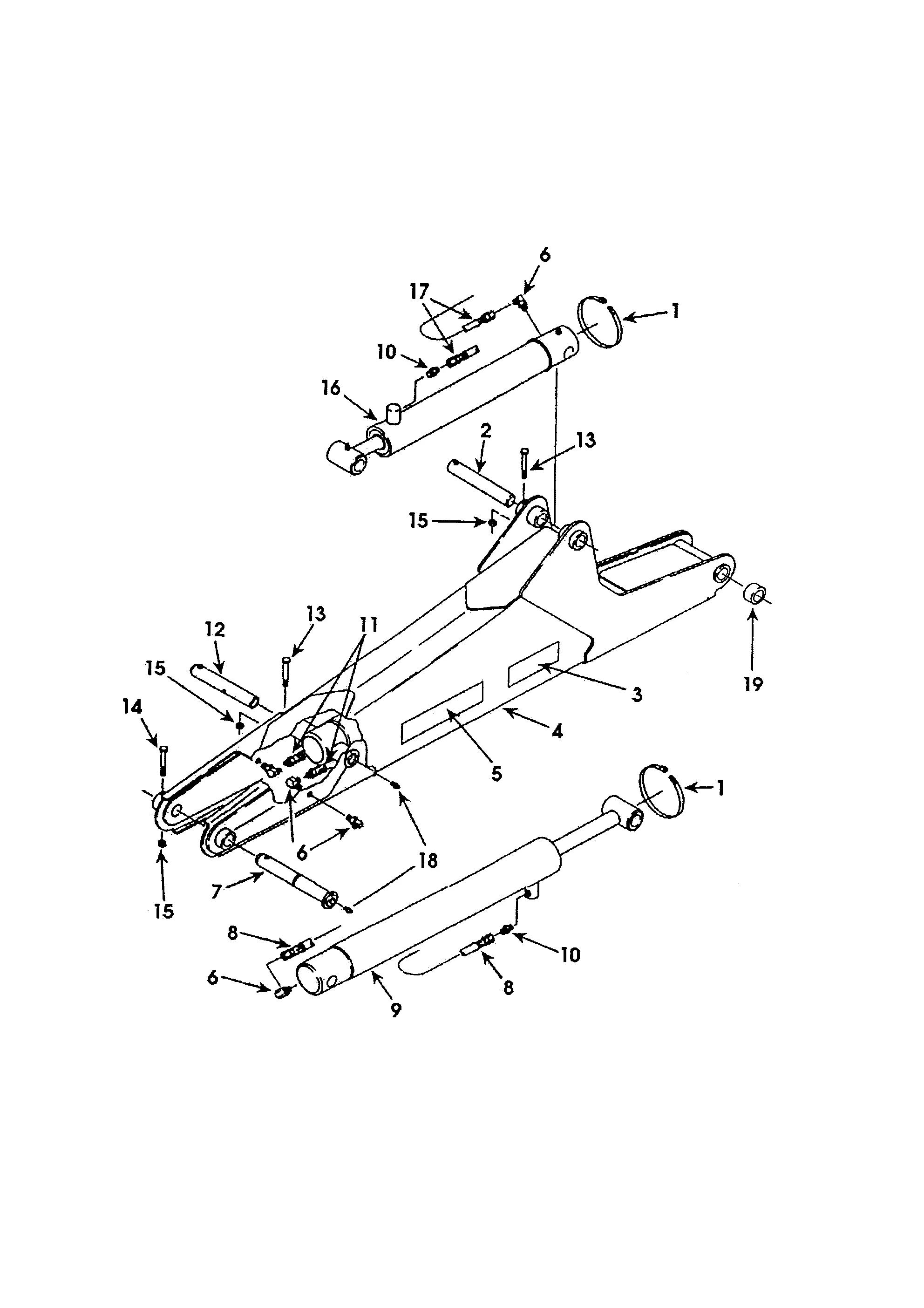 Kubota B4672A (BACKHOE) Parts Diagrams