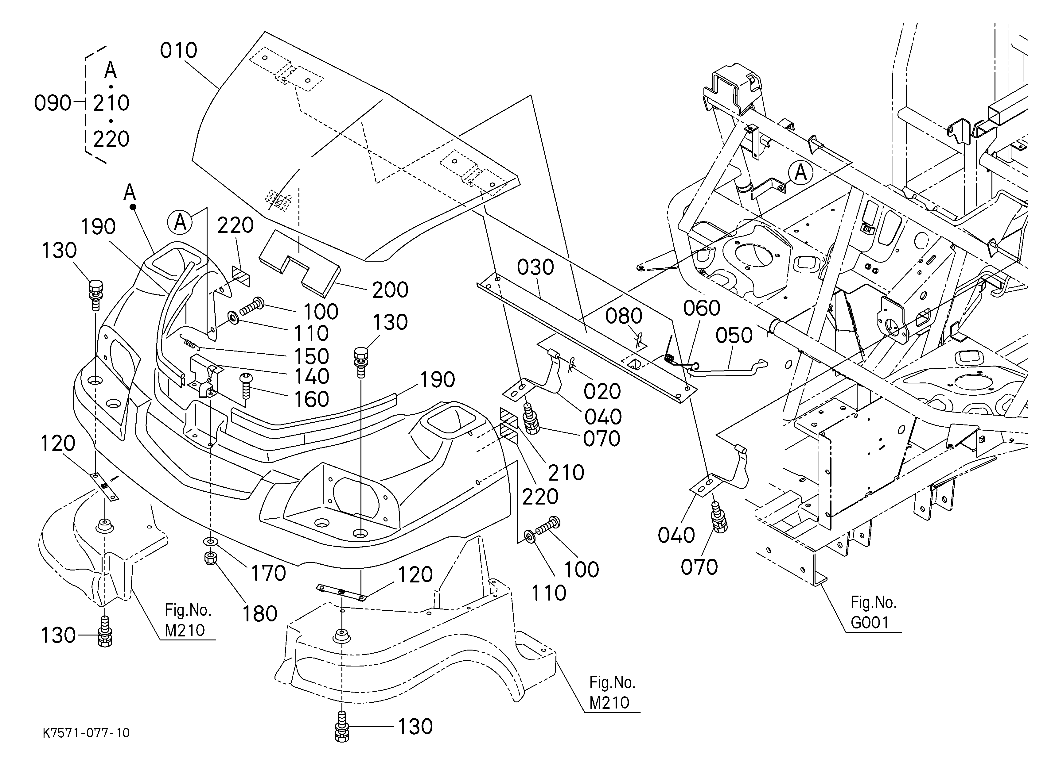 Kubota RTV900W6 (Worksite model 2006 - early 2009) Parts Diagrams