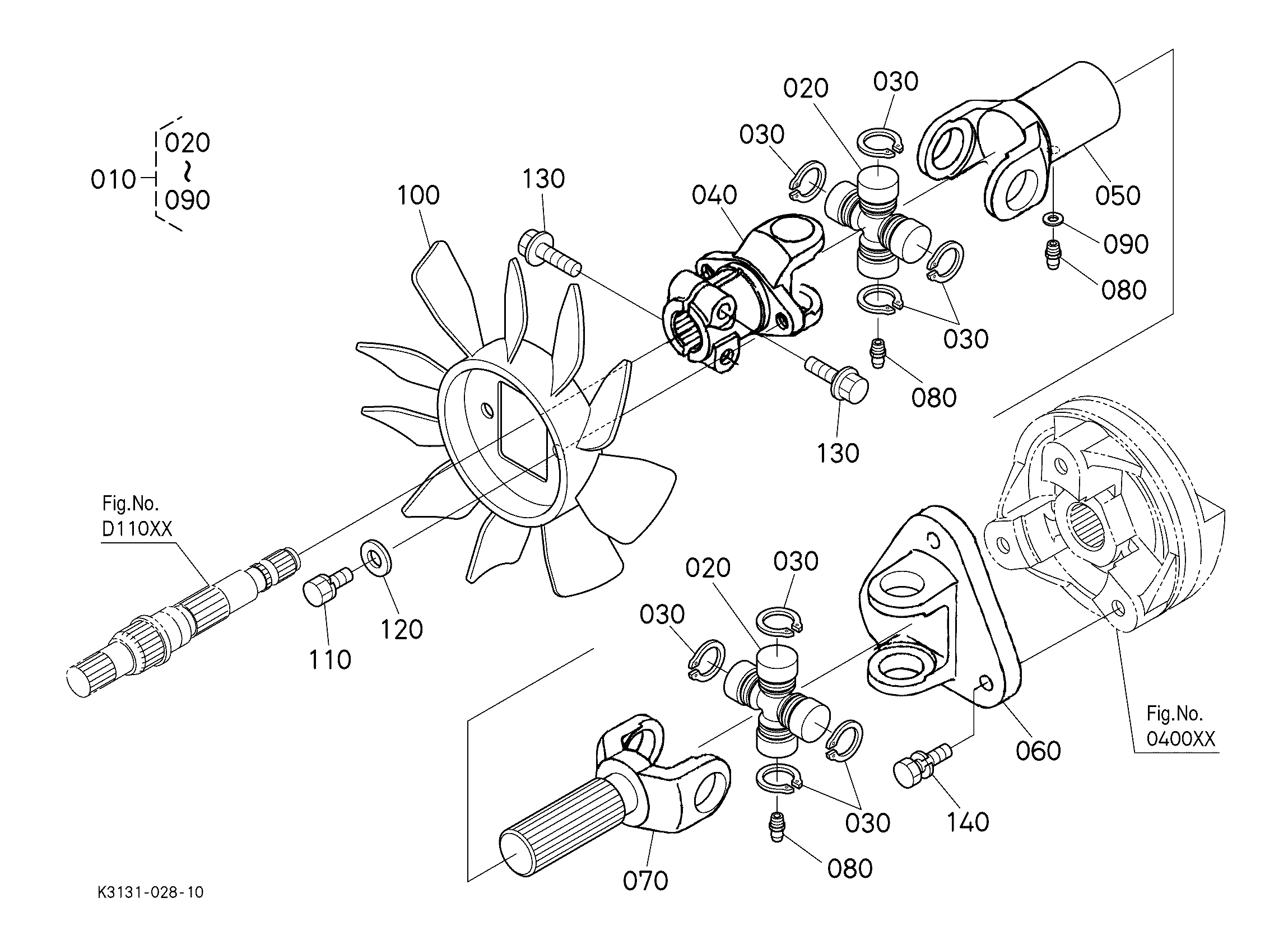 ①なな出品　本体部分 Engine - ZD221 - Z / ZD / ZG Series - Zero Turn Mower