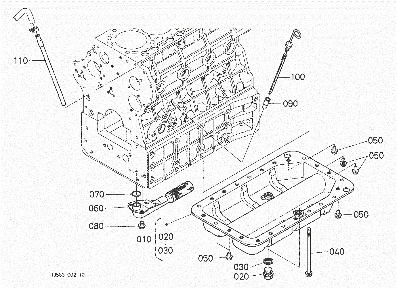 Kubota M5-091HF Parts Diagrams