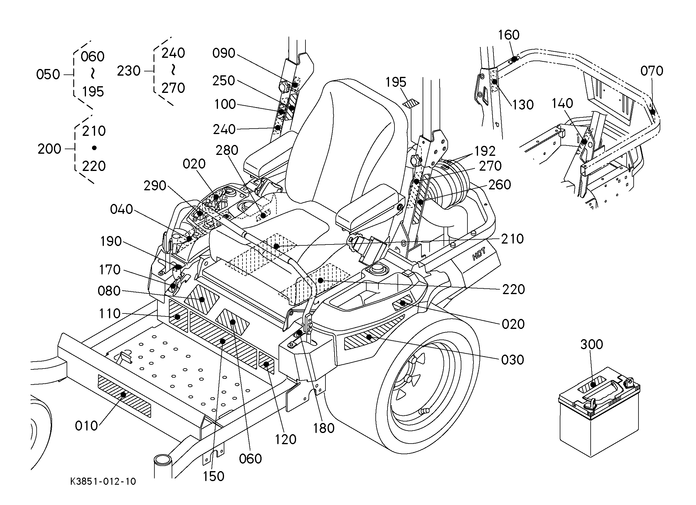 ta7ページ Kubota 3C001-63072 Steering Valve L48 M5040 M6040 M7040