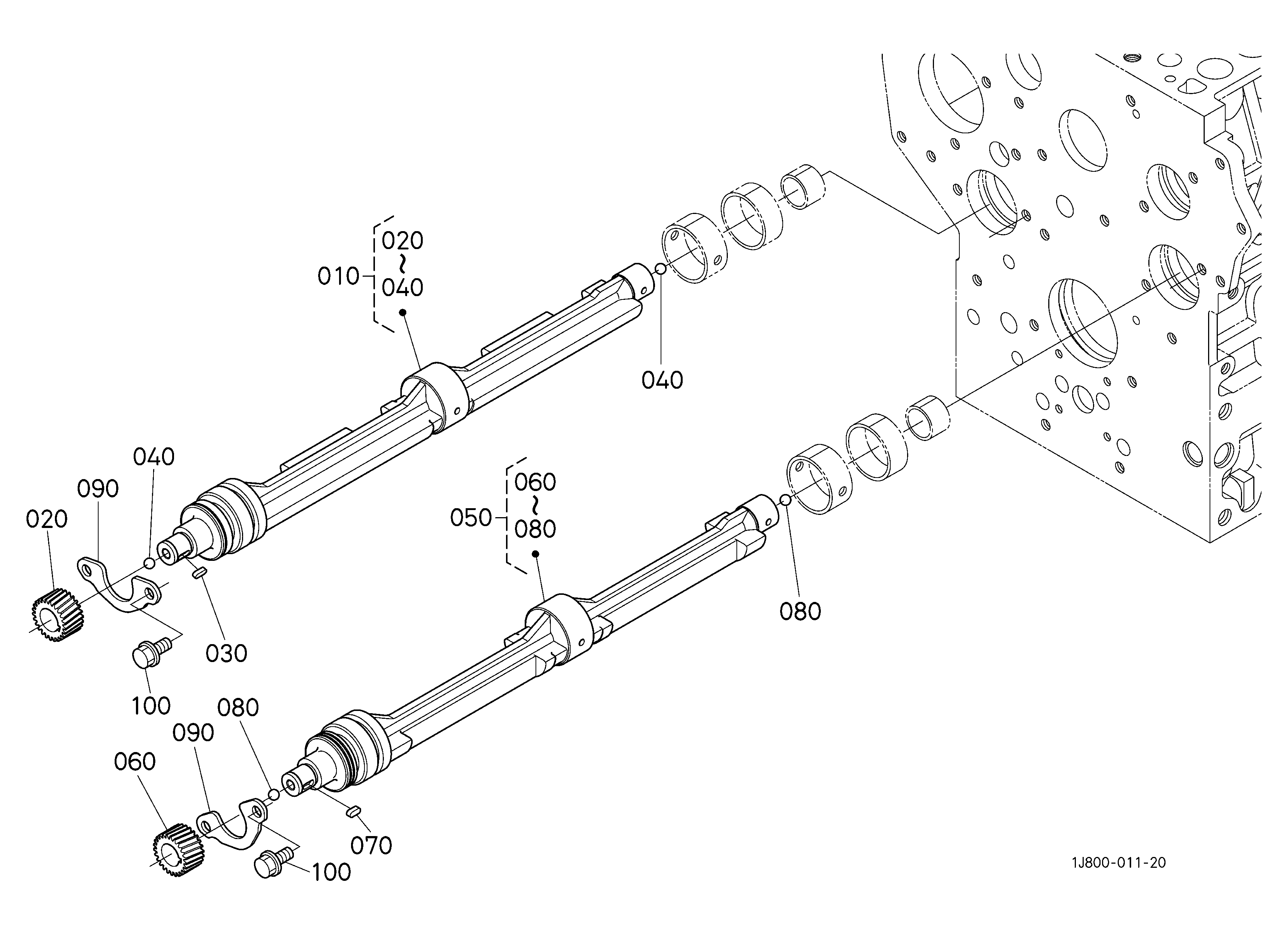 拓片2 Dodge Ram 1500 Ecodiesel 274 - VM44D Crankshaft for Replace