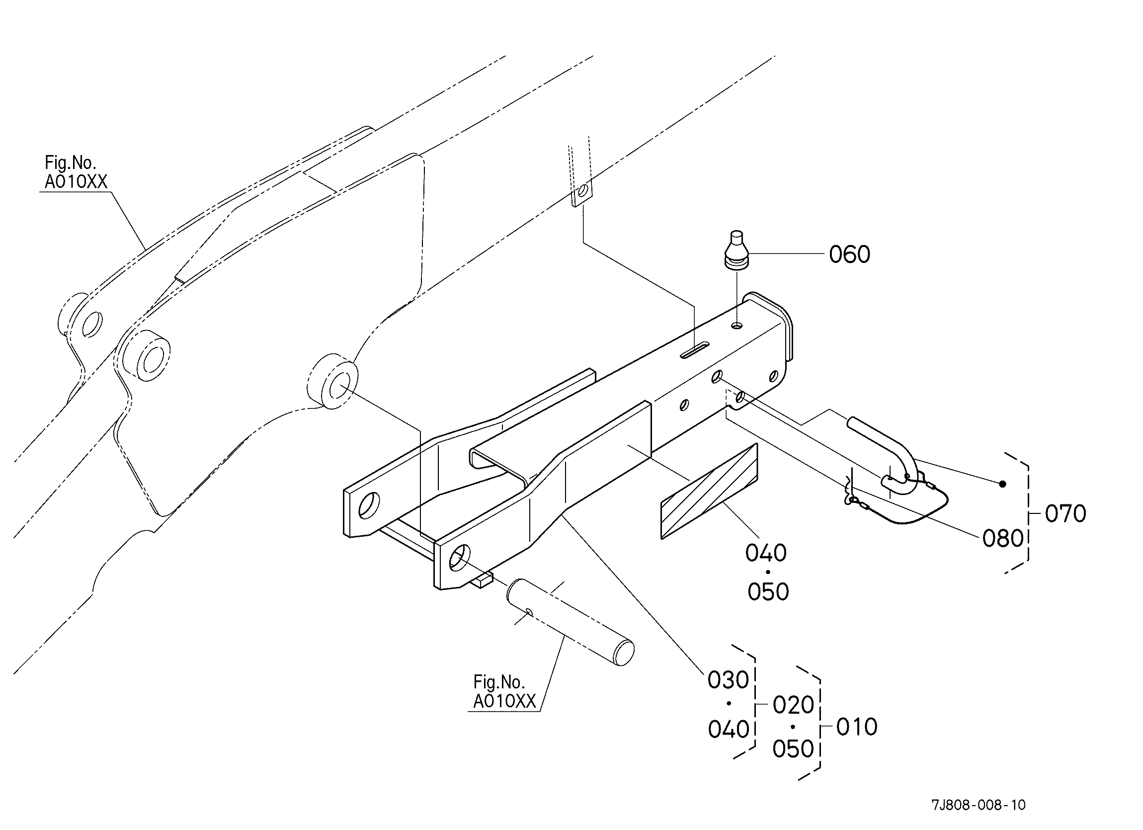 Kubota TL1300V Parts Diagrams