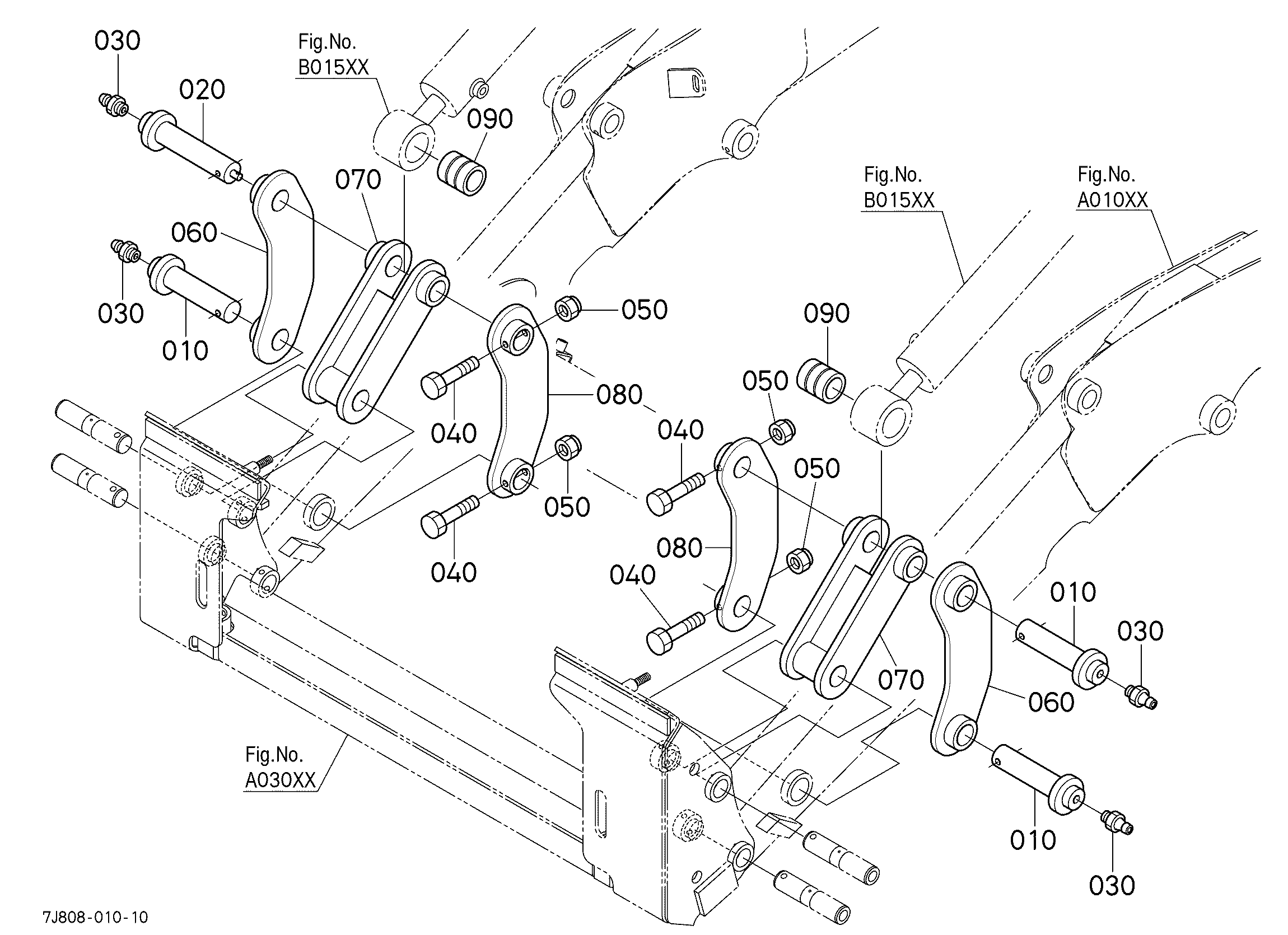 Kubota TL1300V Parts Diagrams