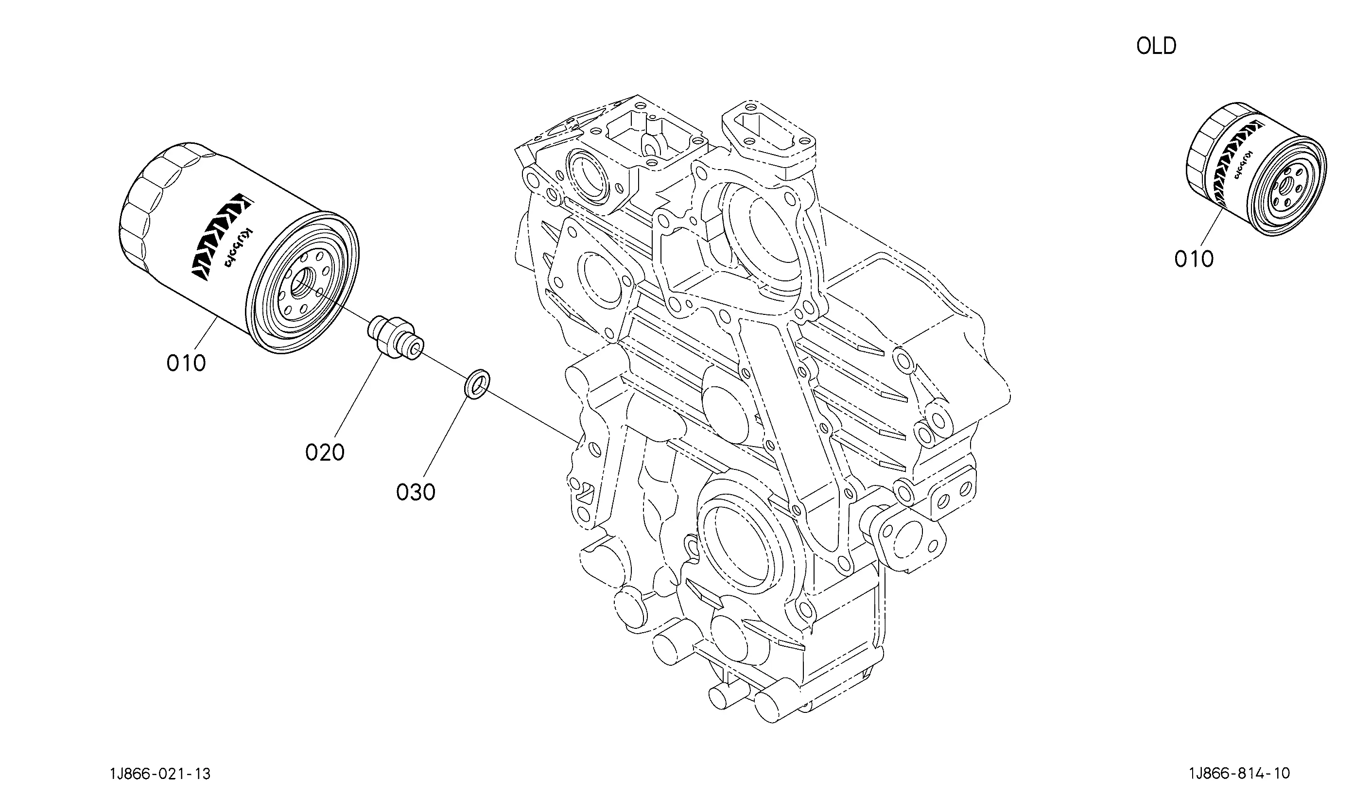 Kubota KX033-4 Parts Diagrams