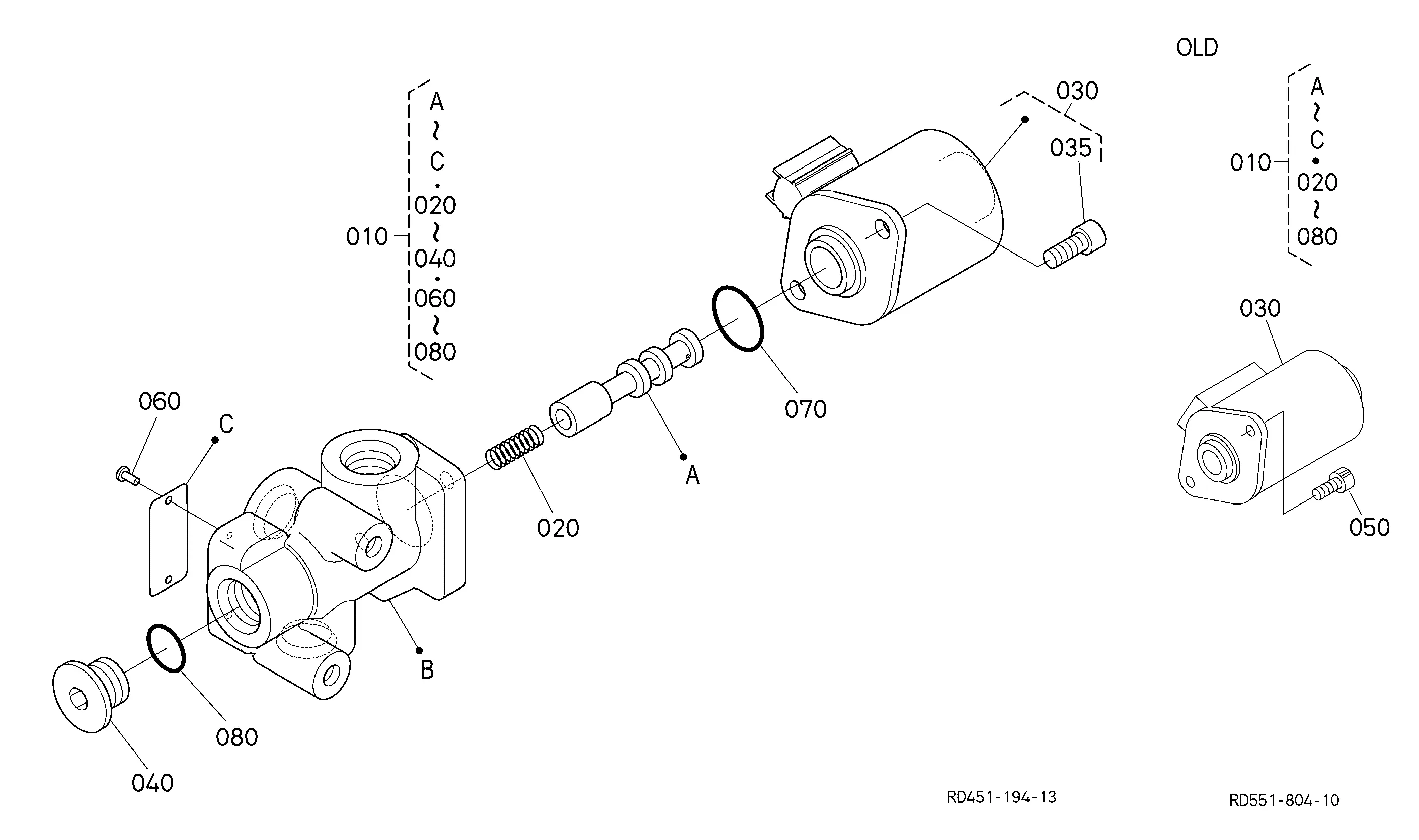 Kubota KX033-4 Parts Diagrams