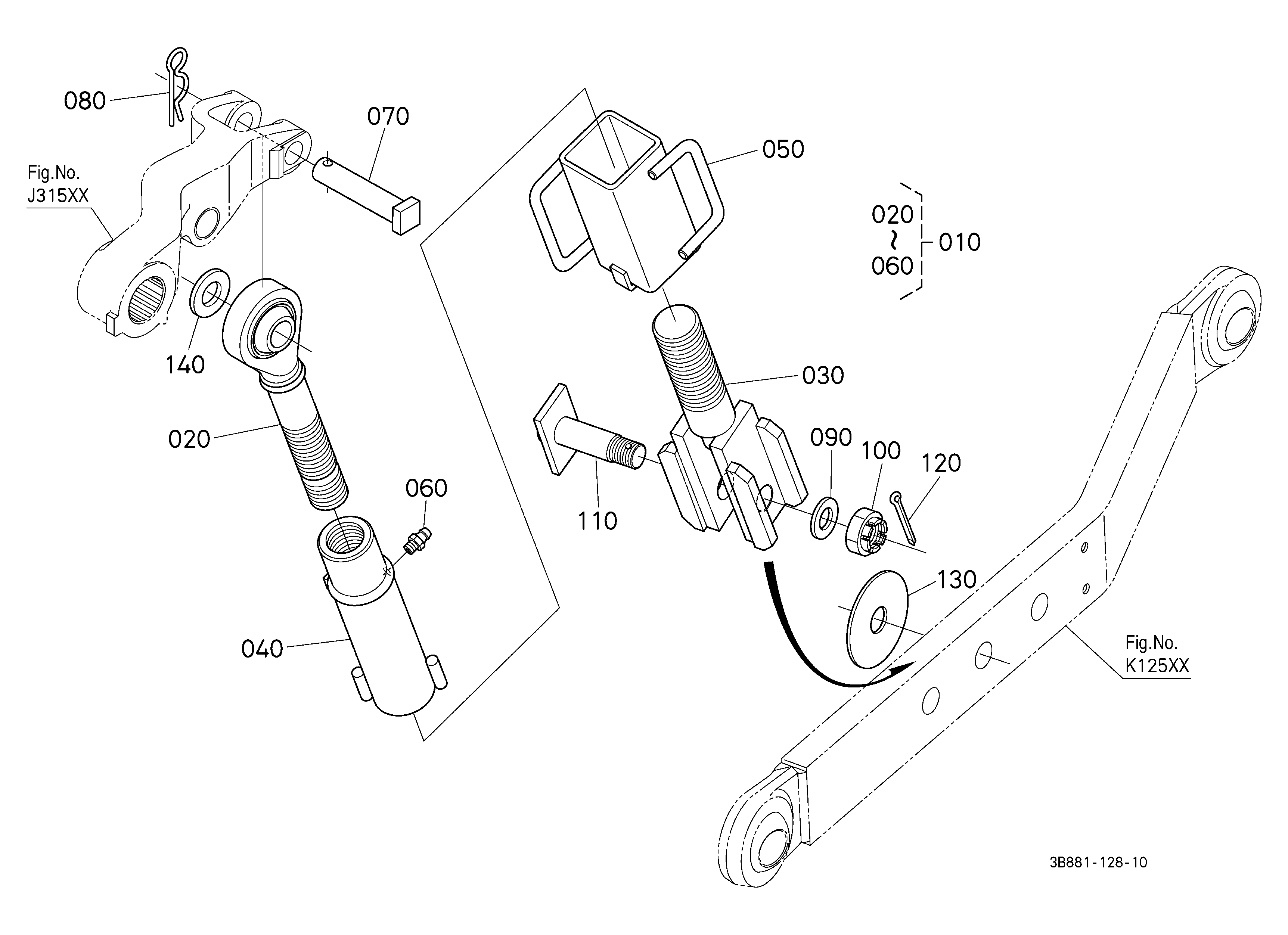 Kubota M5N-111HD12 Parts Diagrams