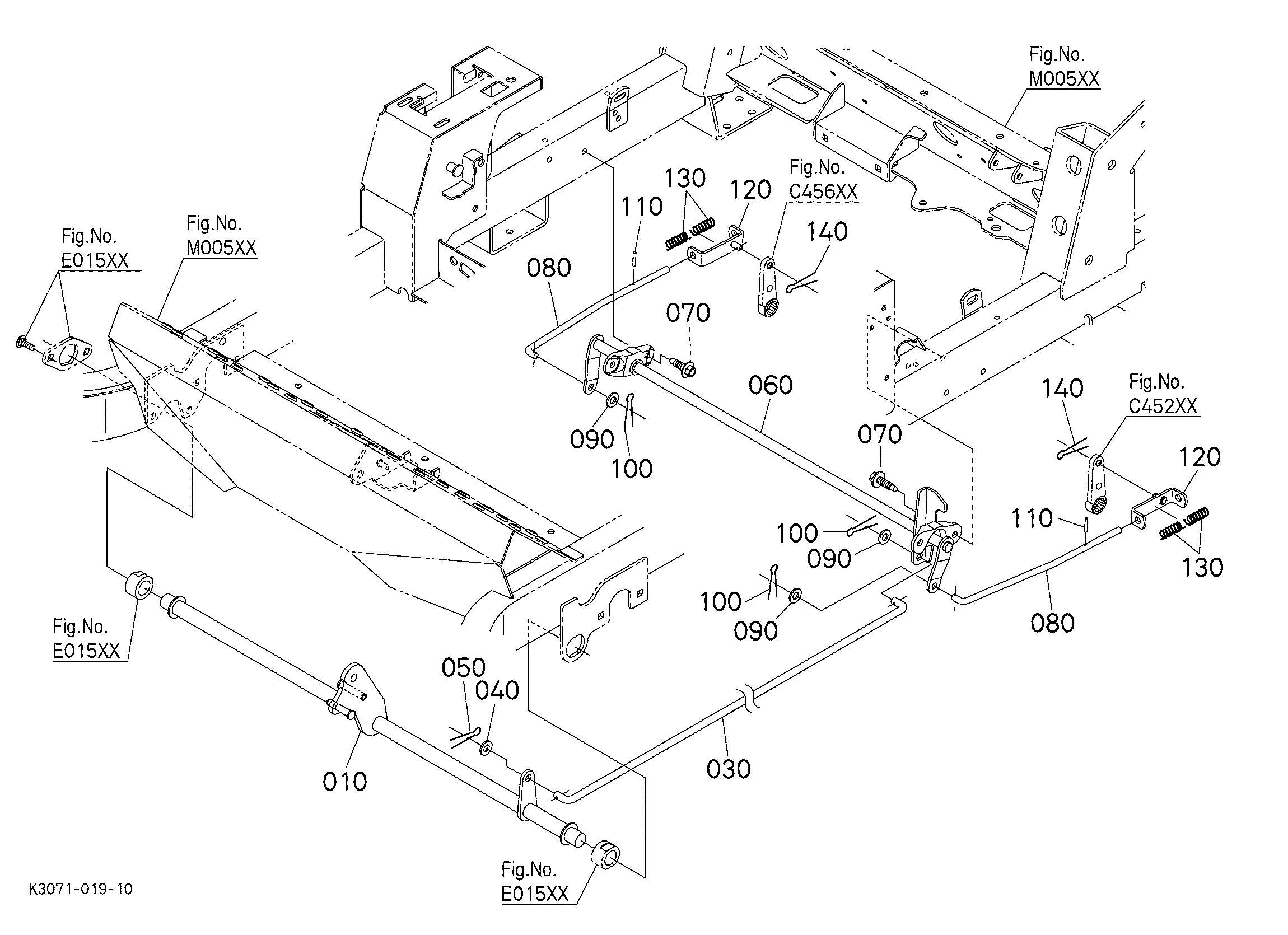 Kubota Z421KW Parts Diagrams