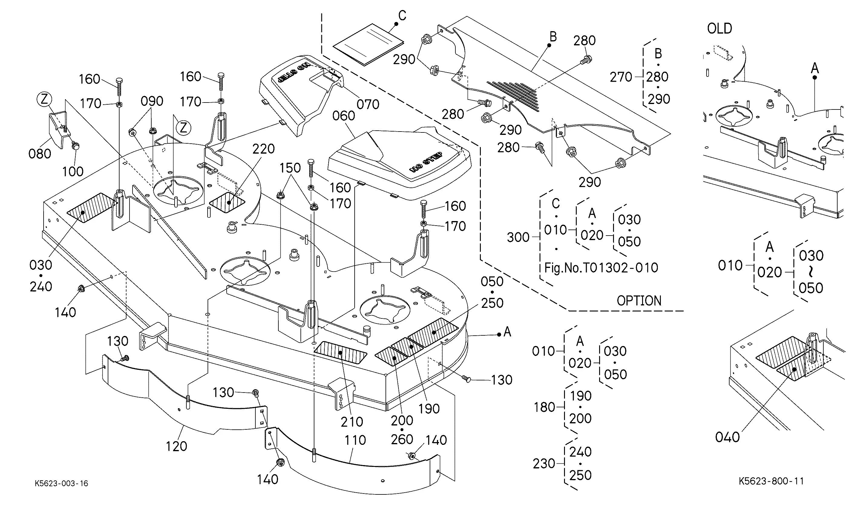 Kubota RCK54P-400Z Parts Diagrams