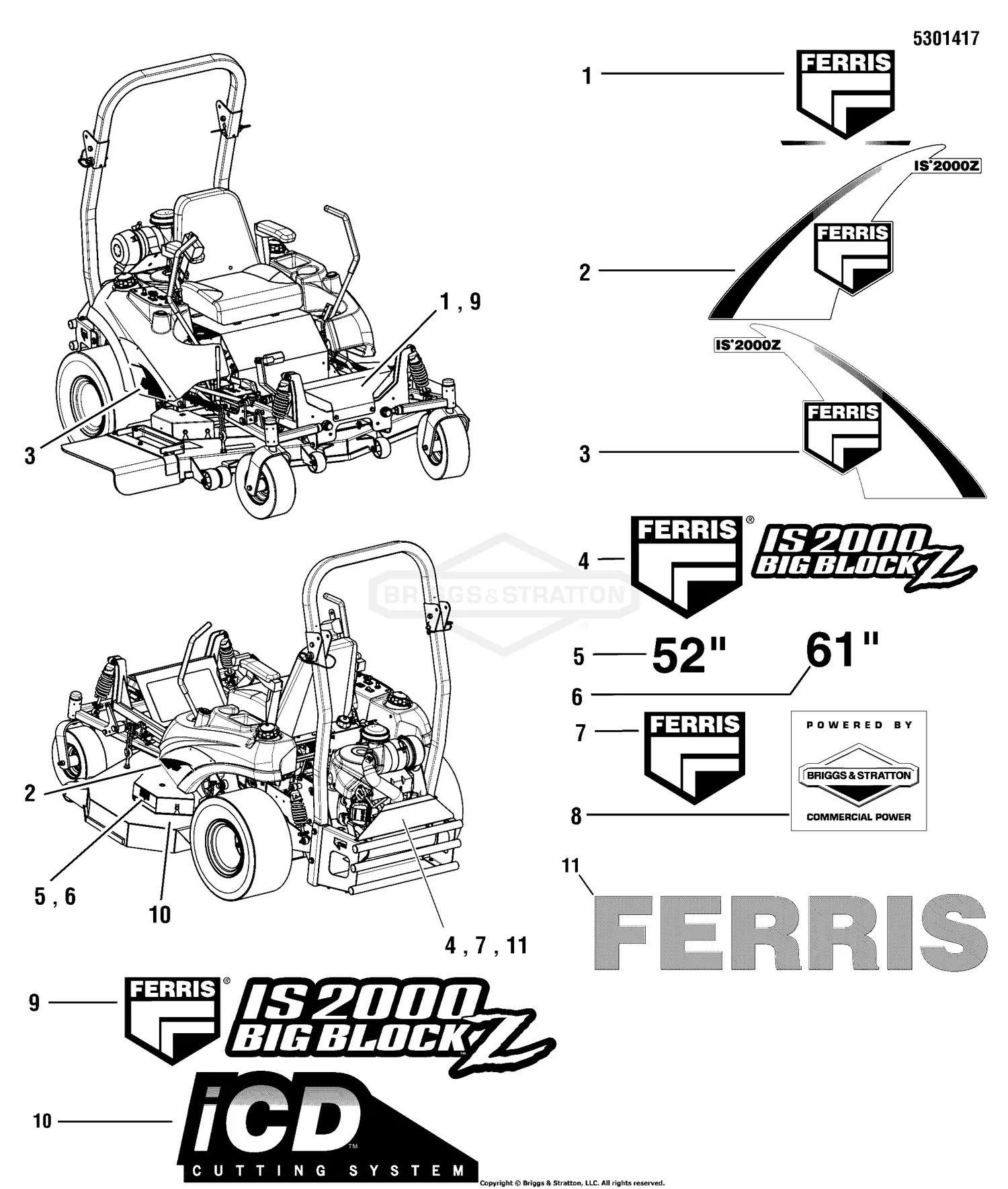 Nuovo OEM Husqvarna HU46 Pacciamatura Kit Per 46 " 2007 Yth Serie