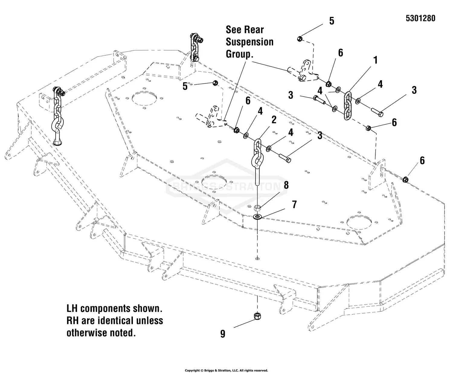 Ferris 5900572 - IS1500ZX Series w/ 61