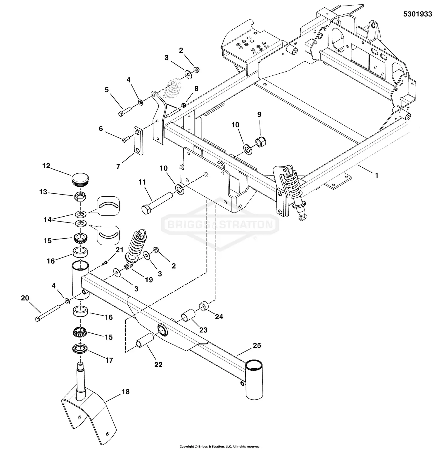 Ferris 5900575 - IS1500Z Series w/ 44